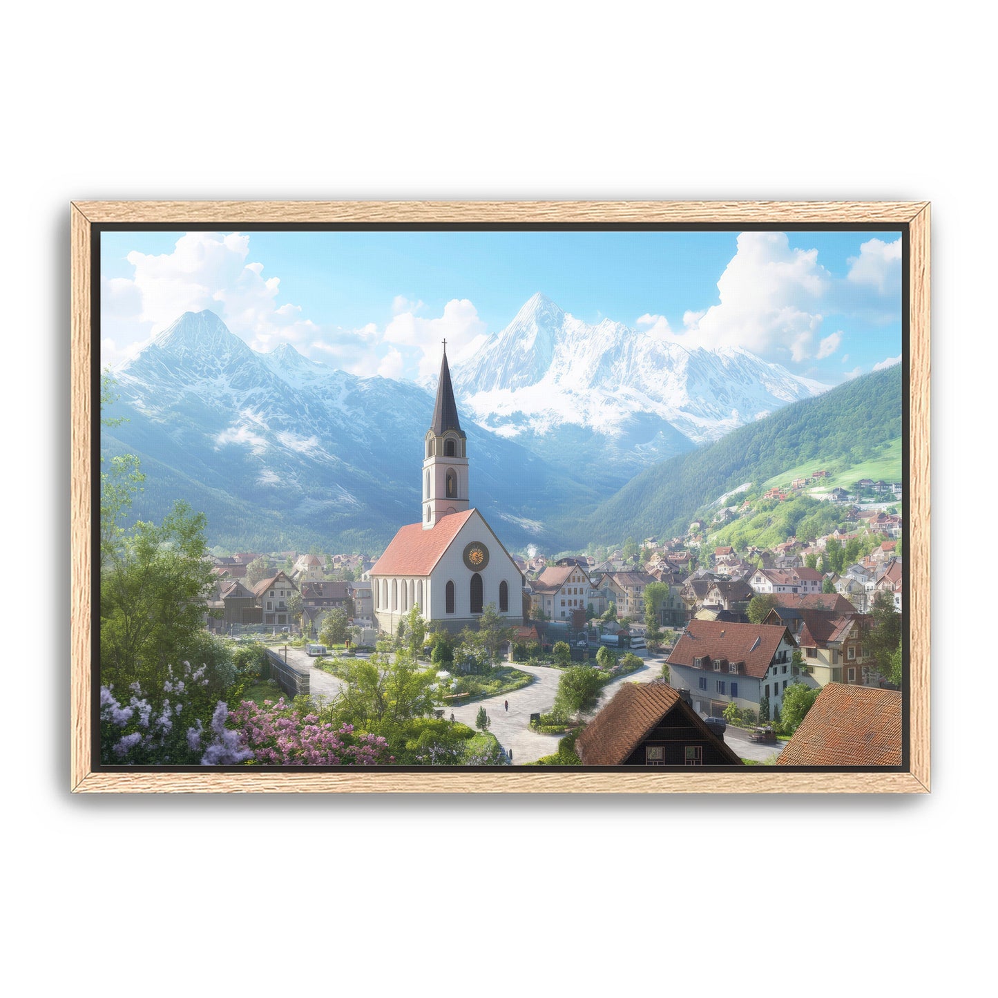 Church in Small Village