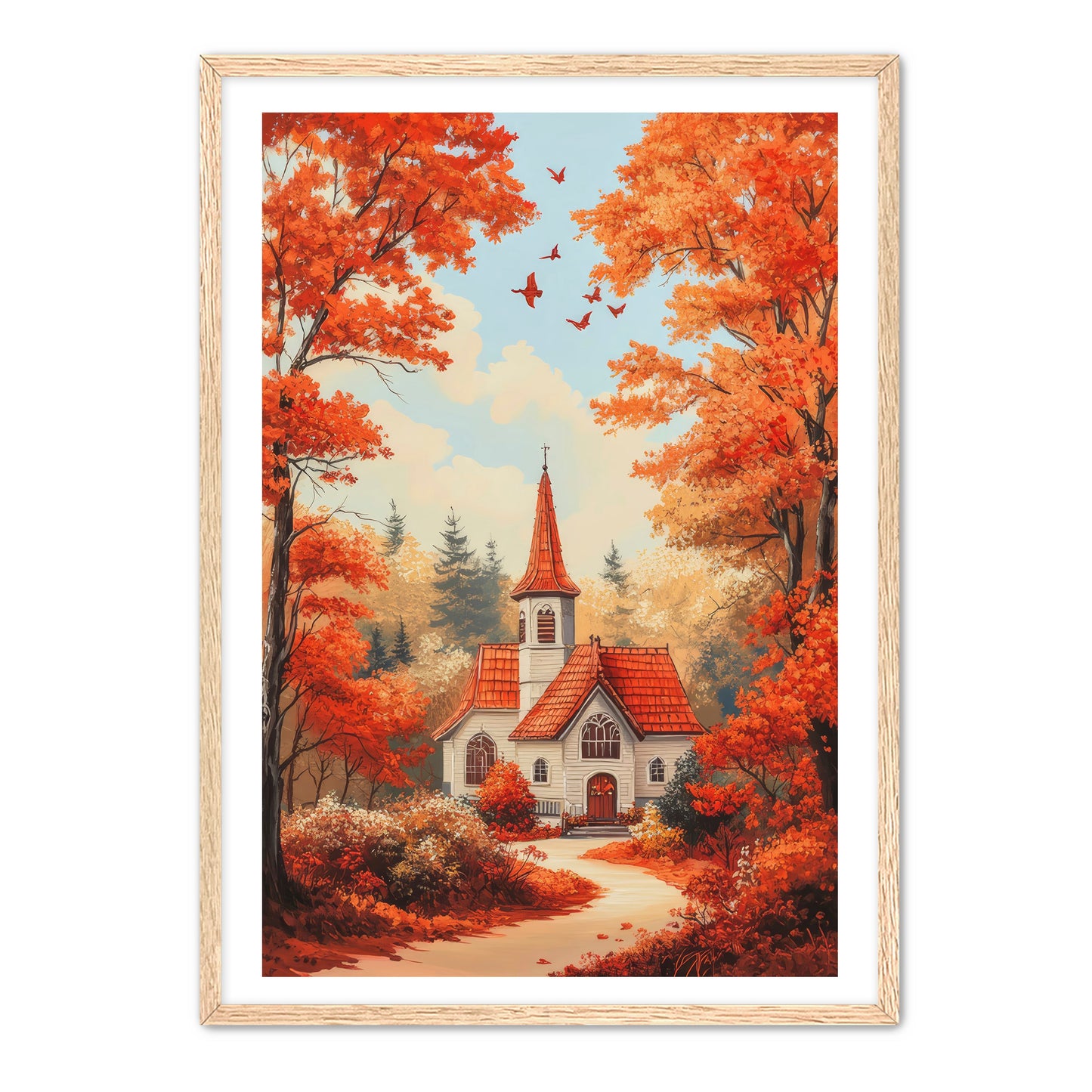 Church in the Fall
