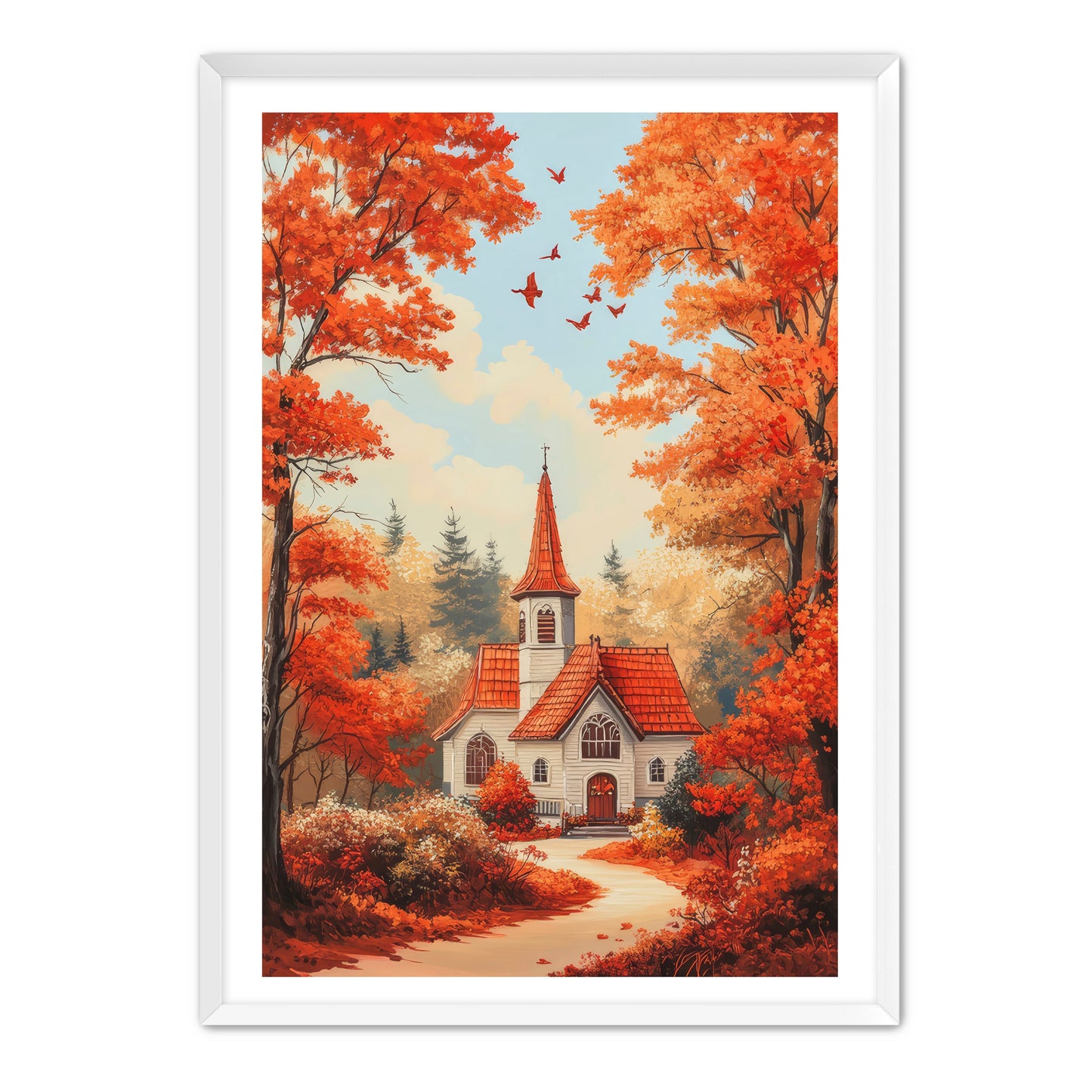 Church in the Fall