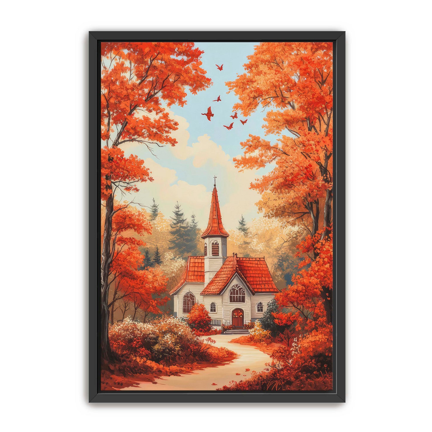 Church in the Fall