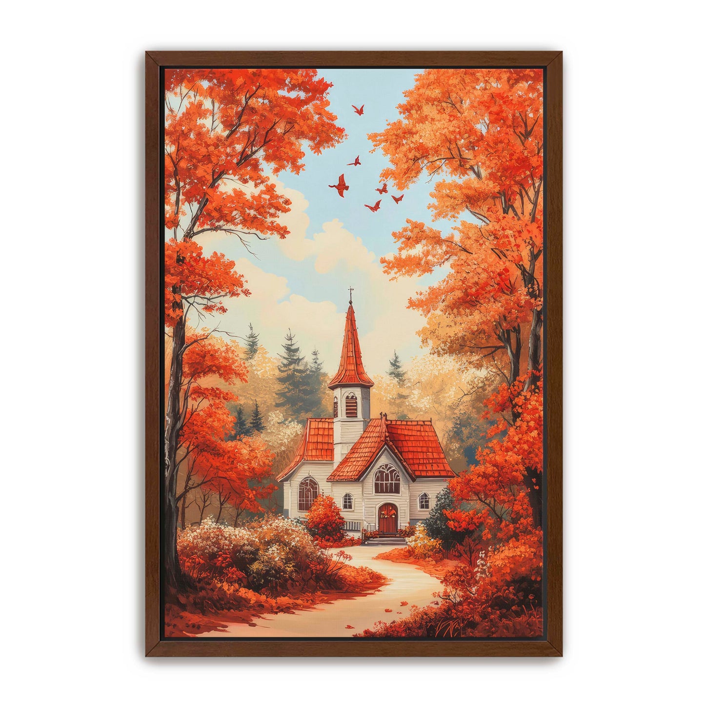 Church in the Fall