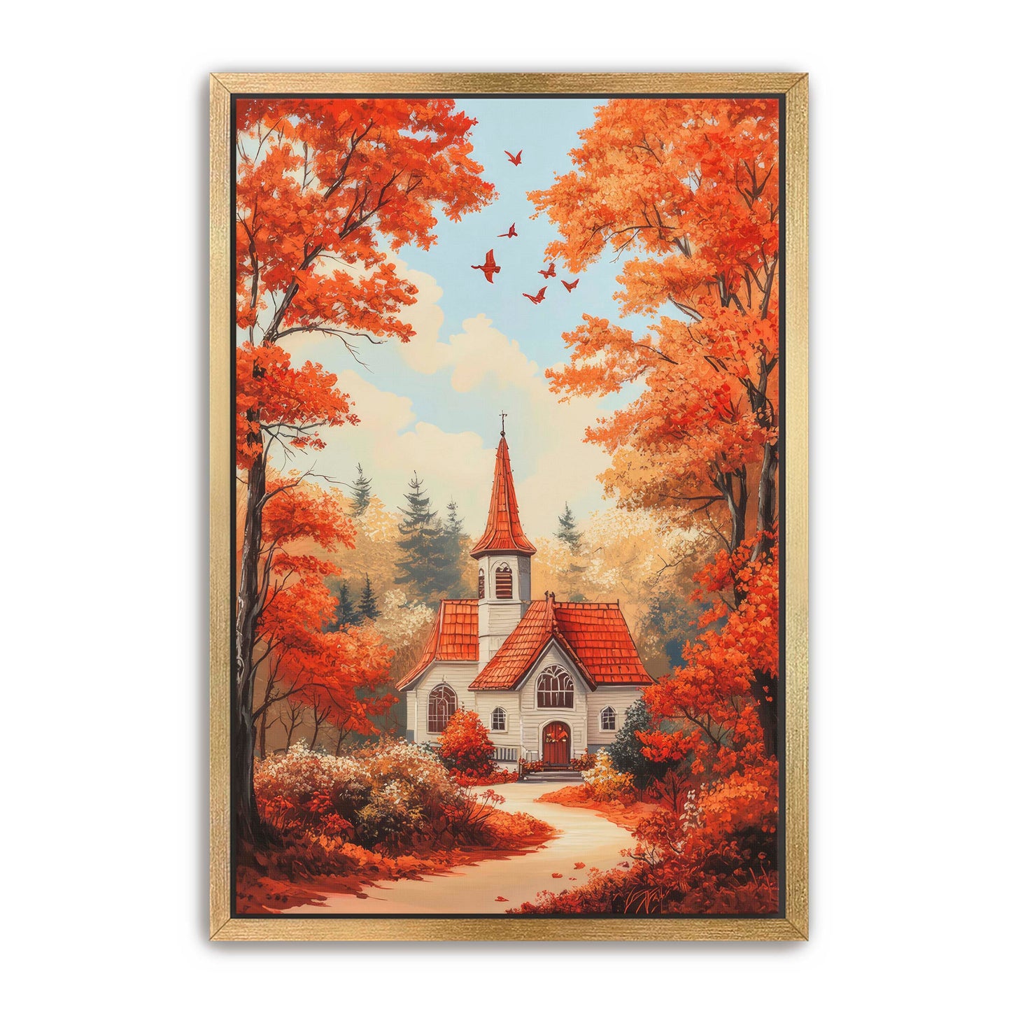 Church in the Fall