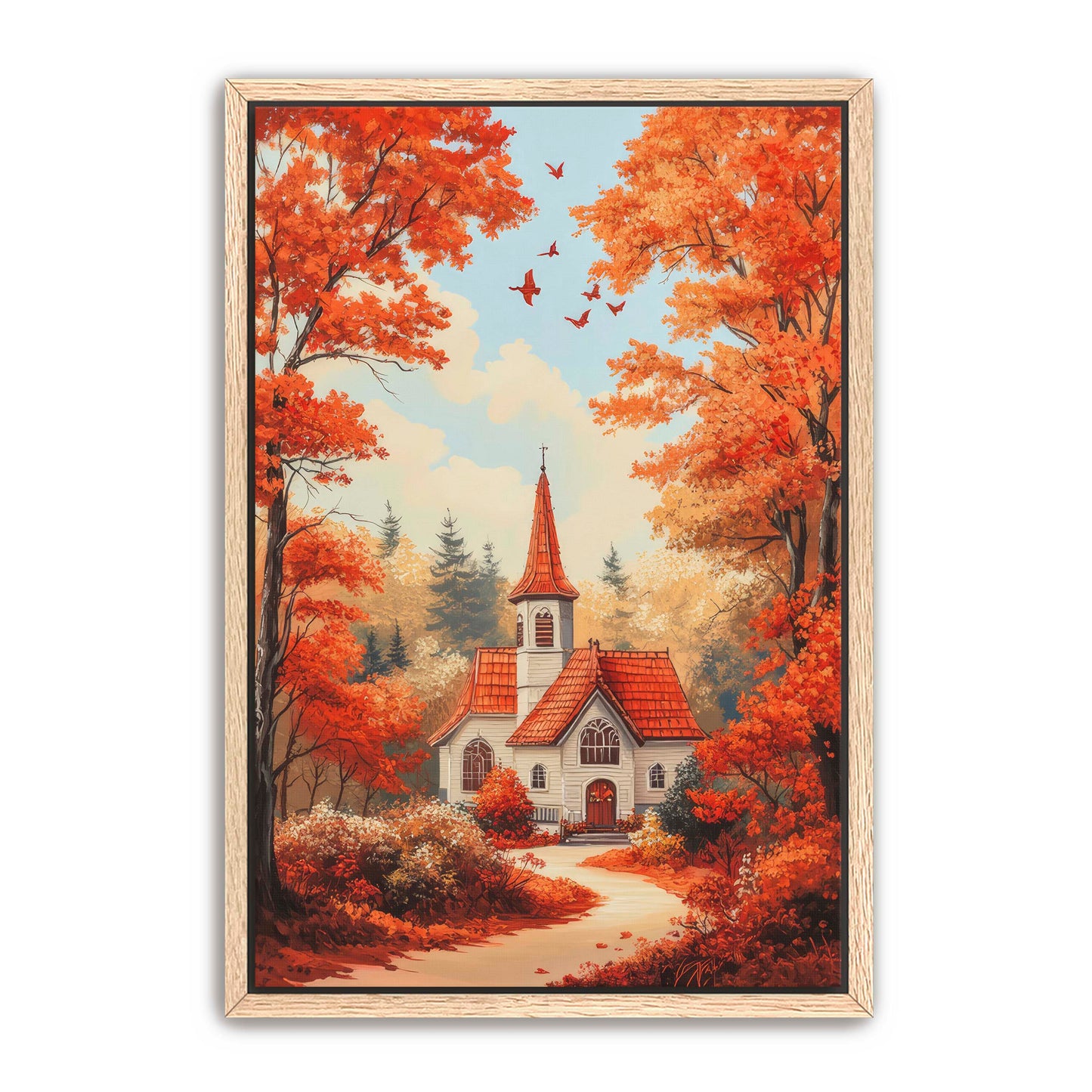 Church in the Fall