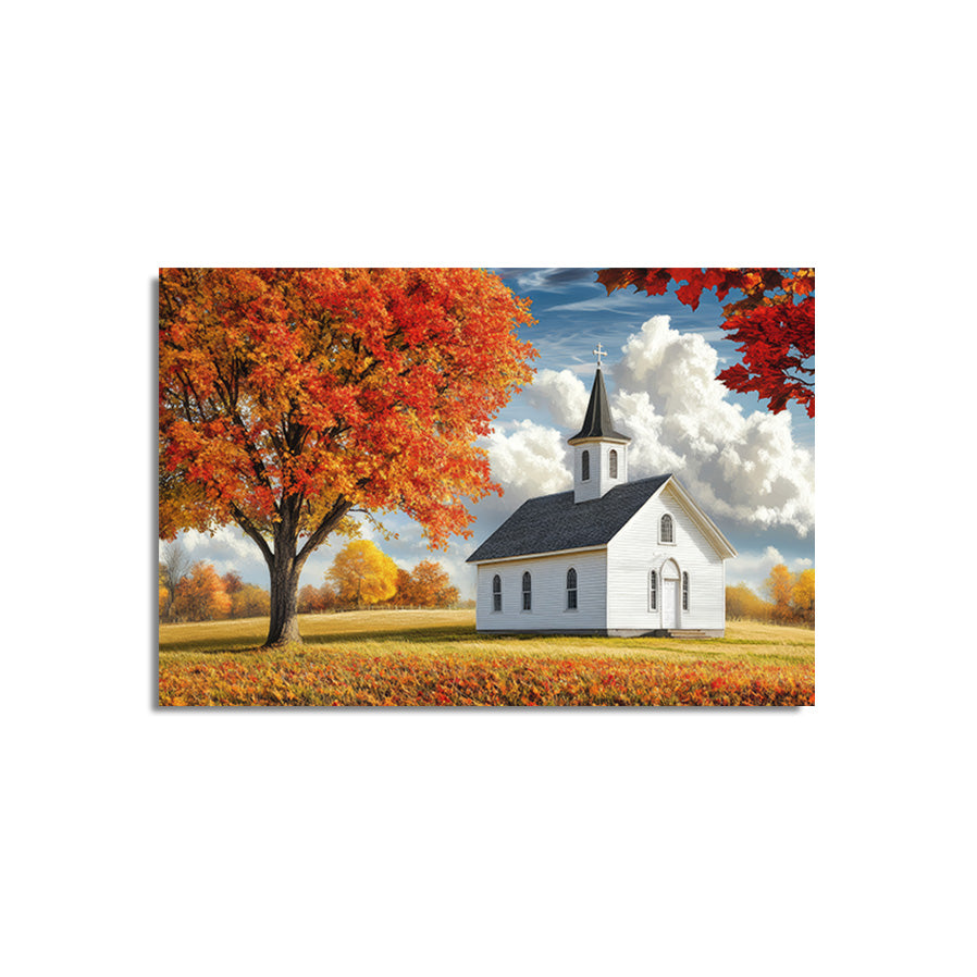 Church in Field