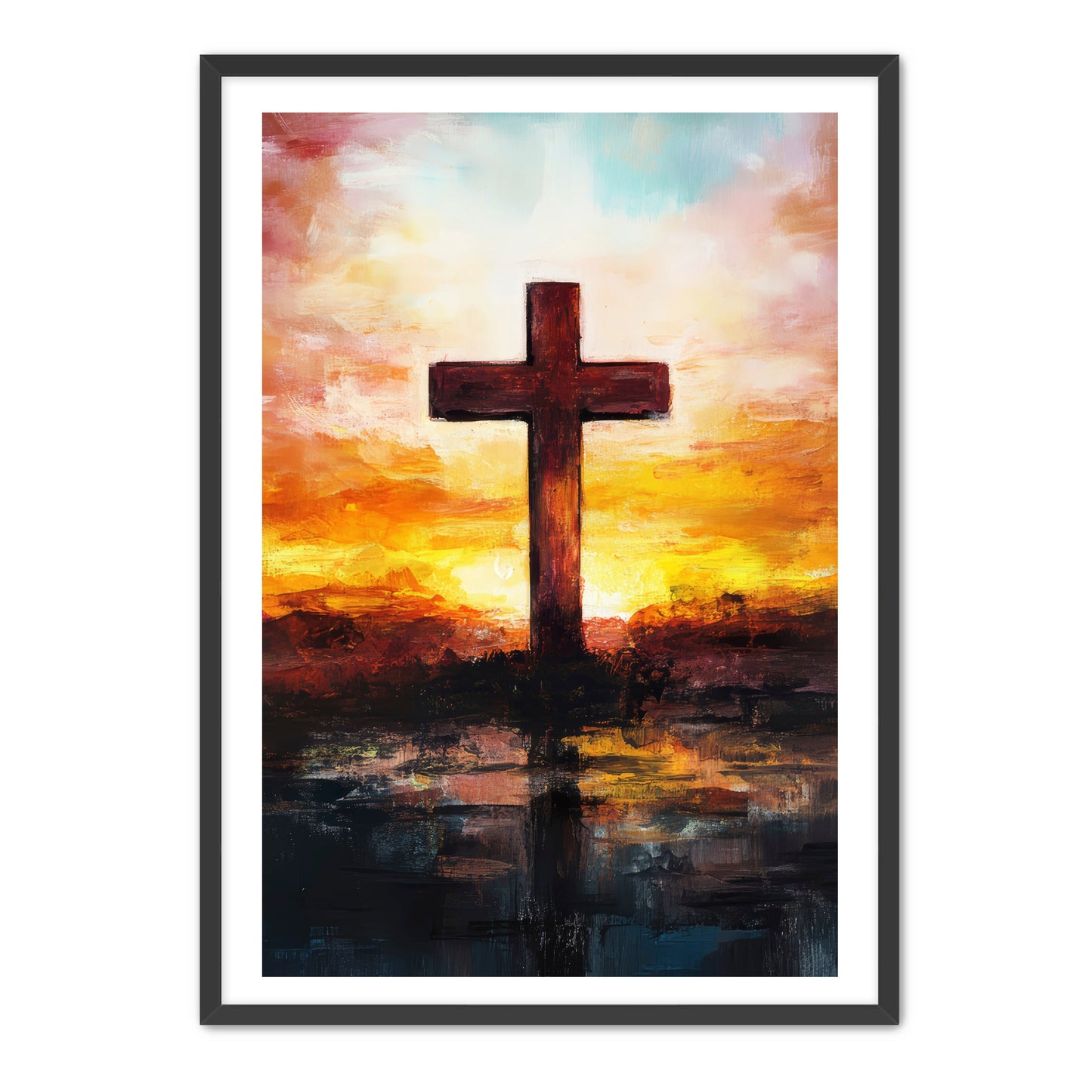 Cross at Sunset