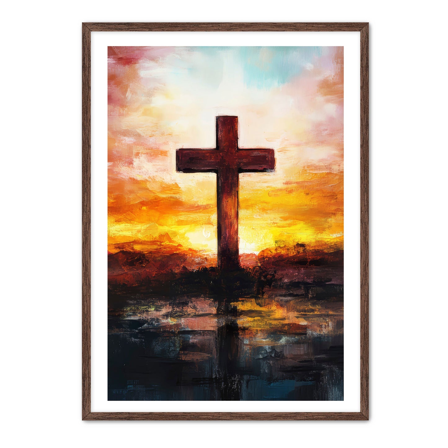 Cross at Sunset