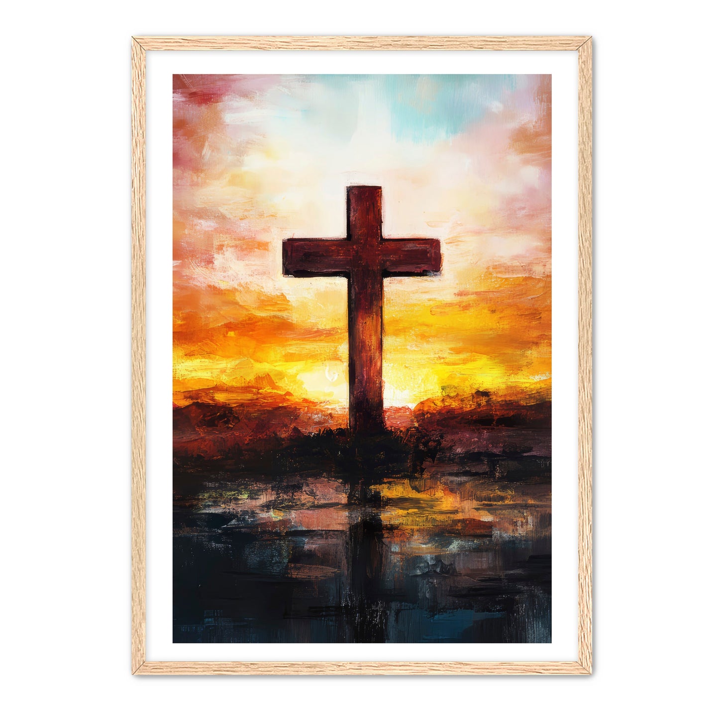 Cross at Sunset
