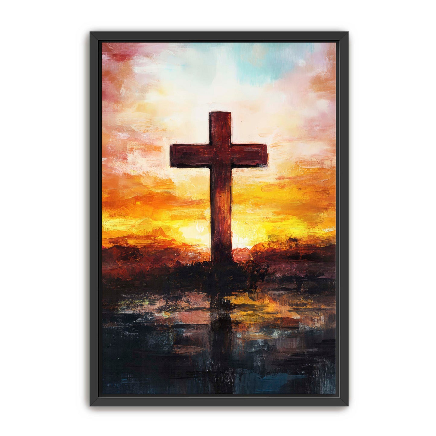 Cross at Sunset