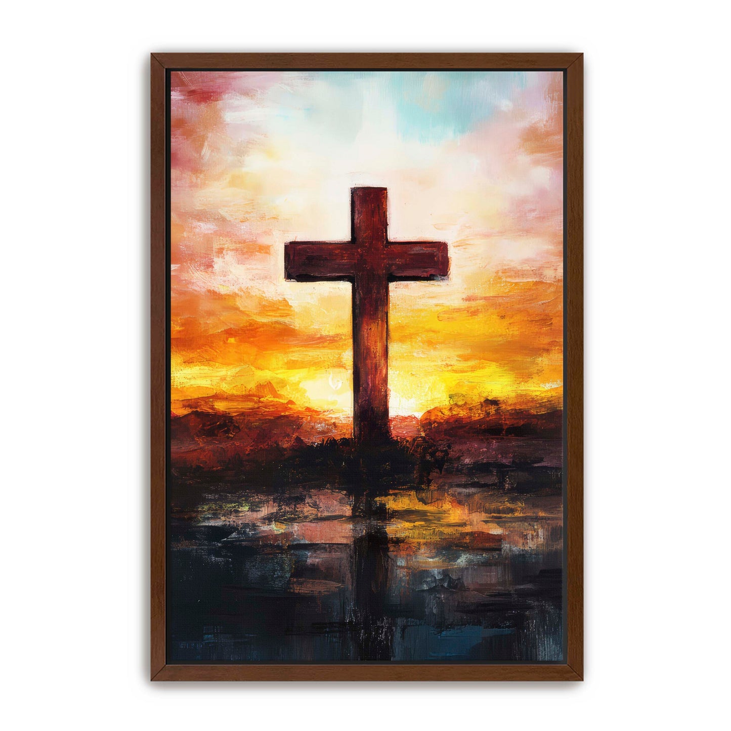 Cross at Sunset