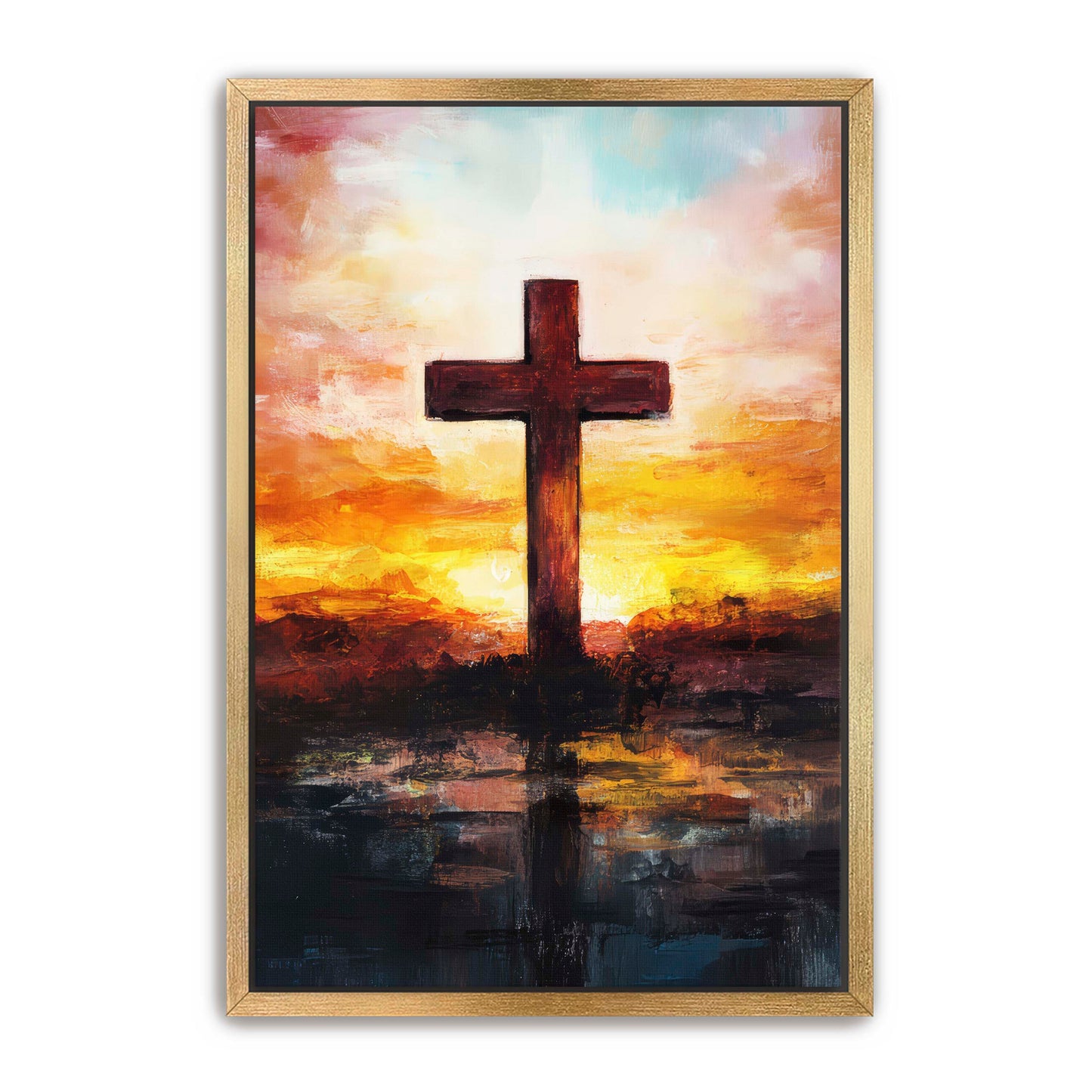 Cross at Sunset