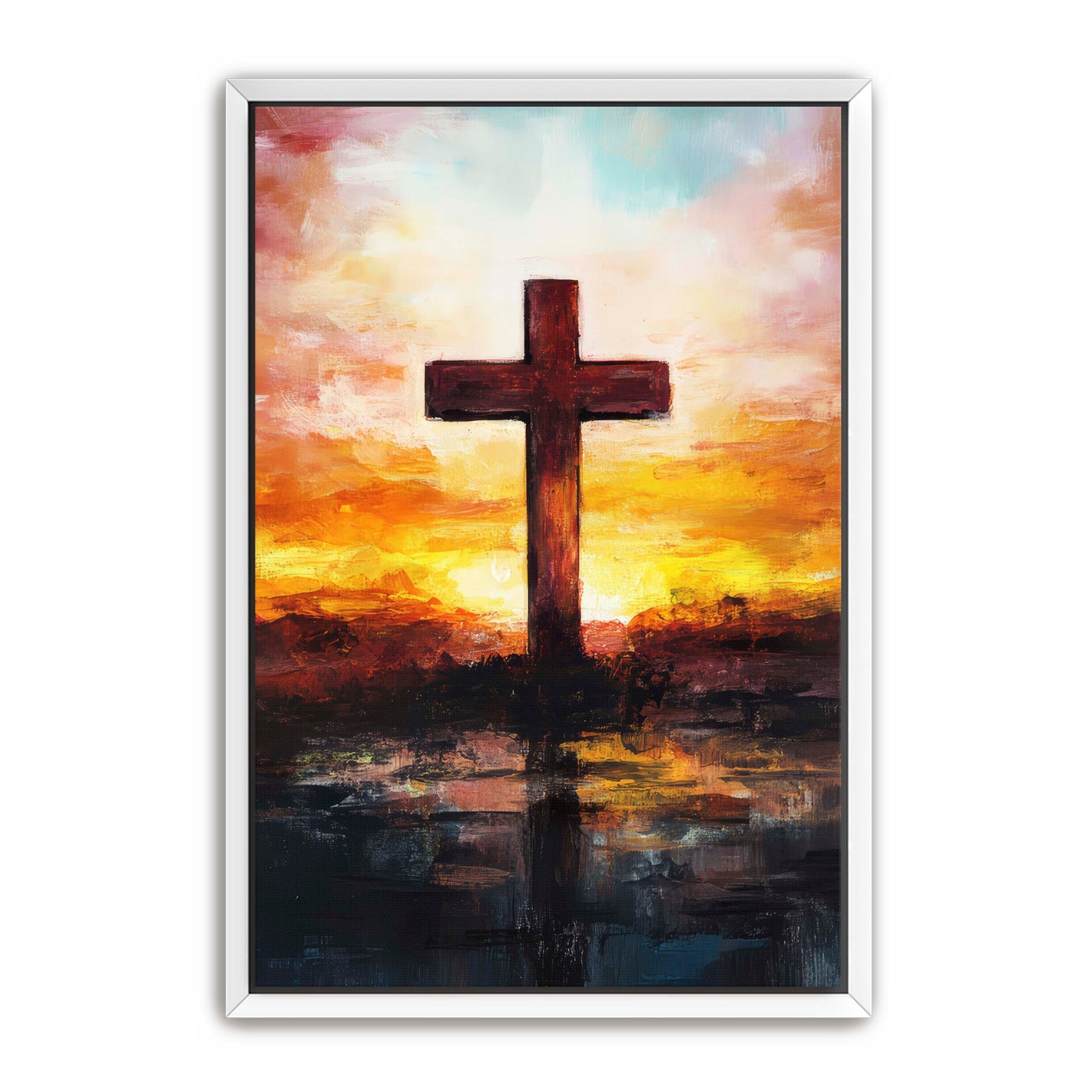 Cross at Sunset