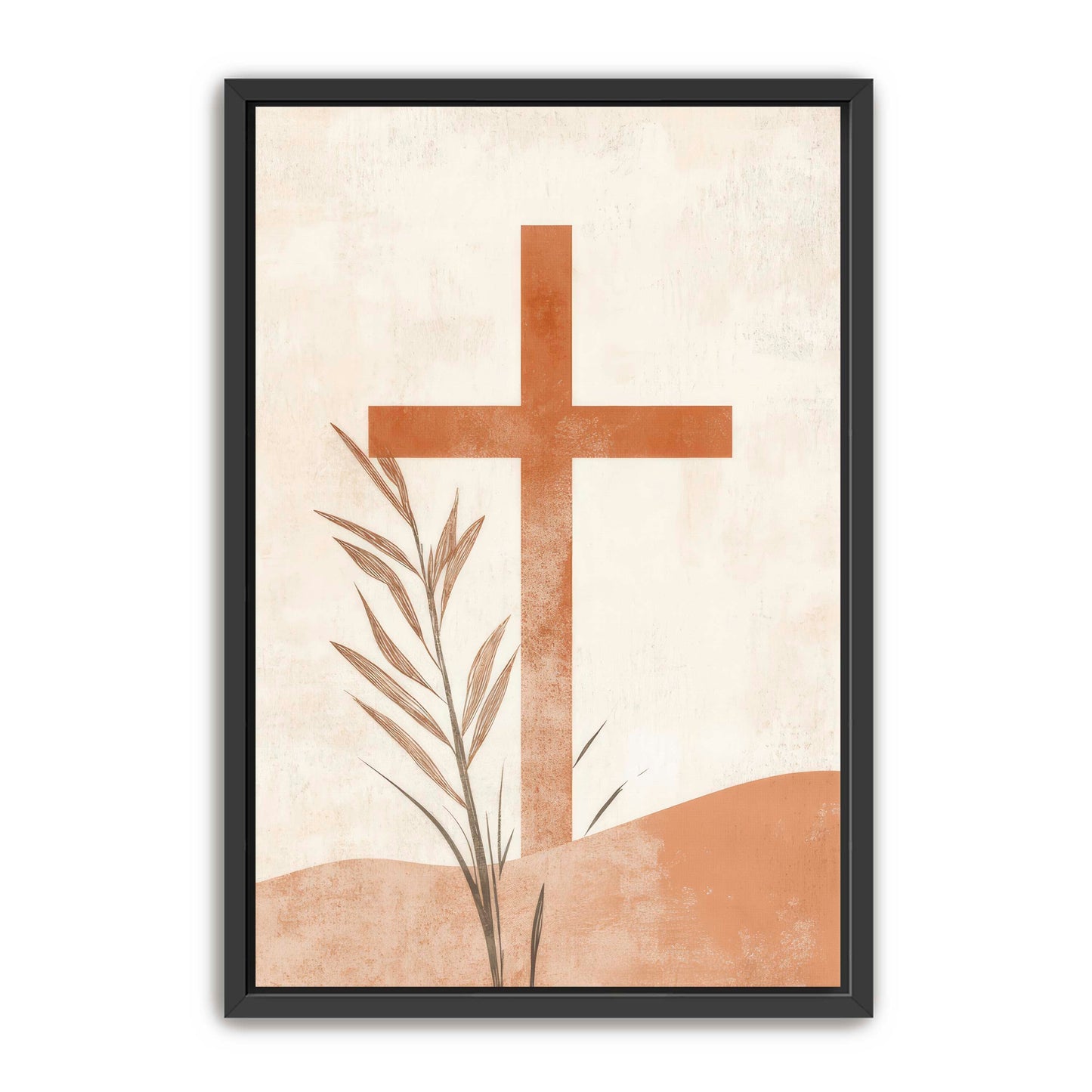 Cross in Desert Print