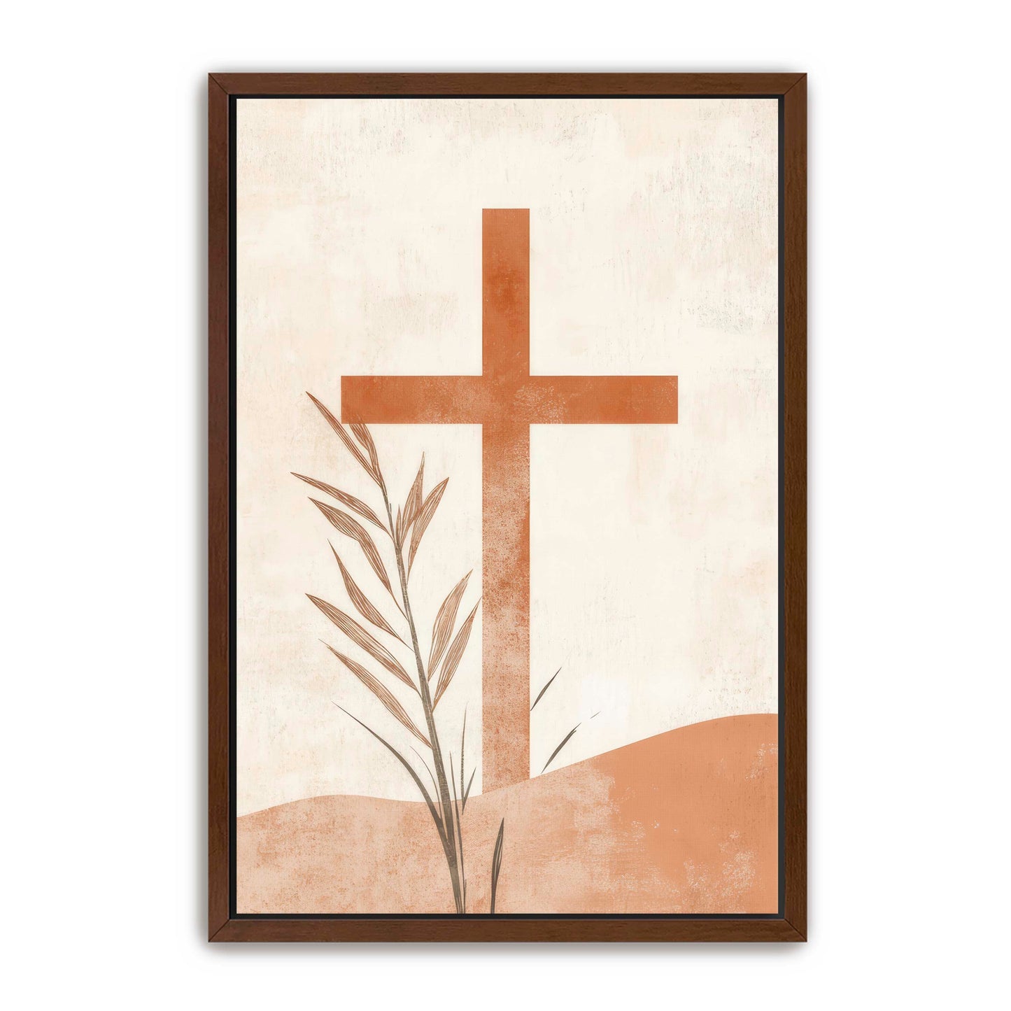 Cross in Desert Print