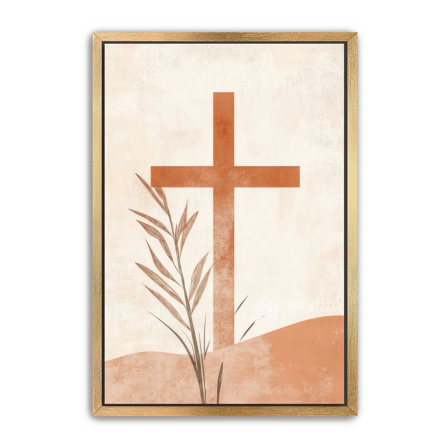 Cross in Desert Print