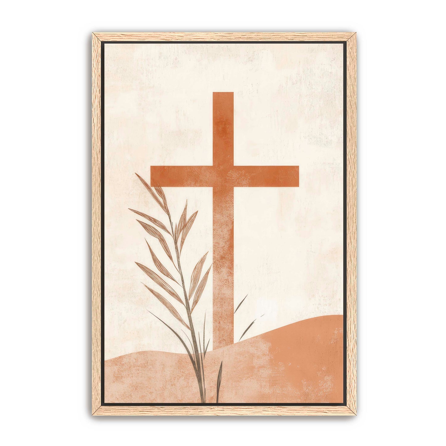 Cross in Desert Print