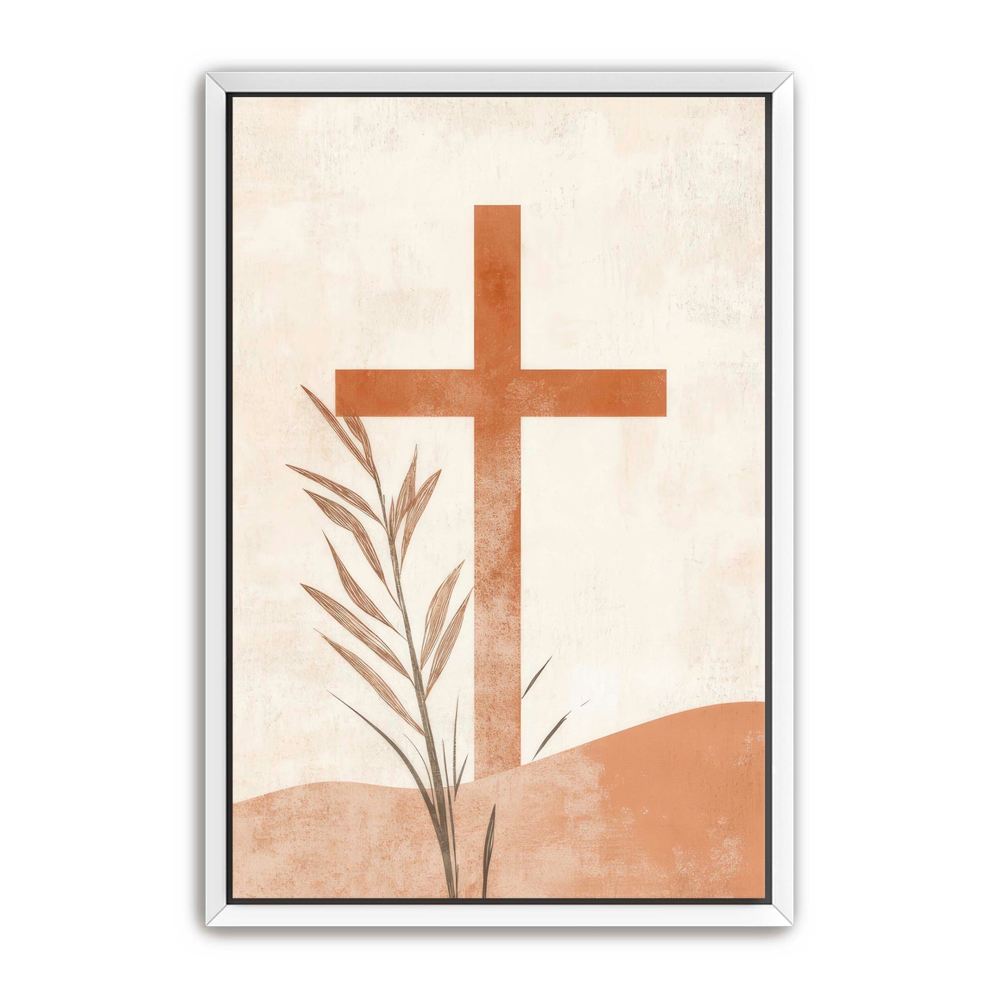 Cross in Desert Print