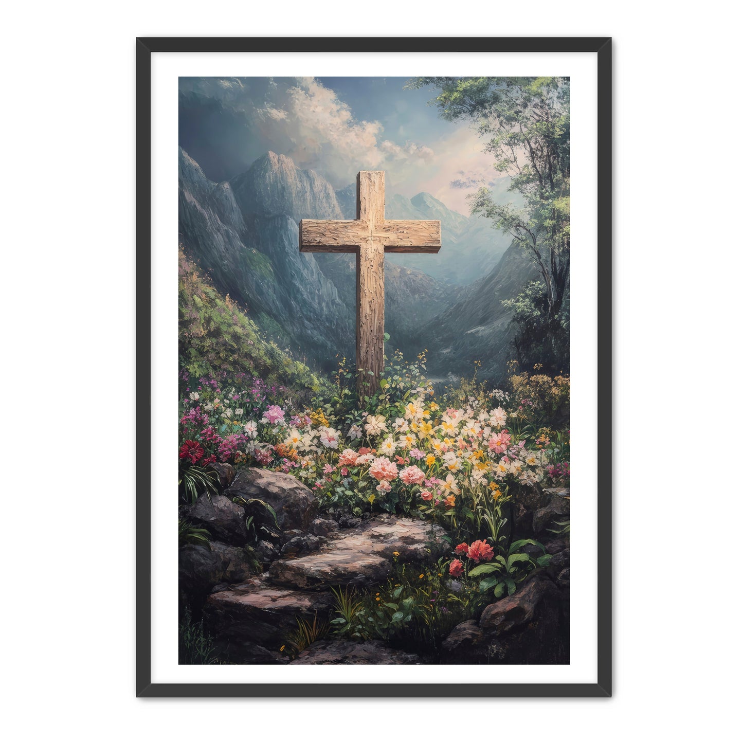 Cross in the Mountain Meadow