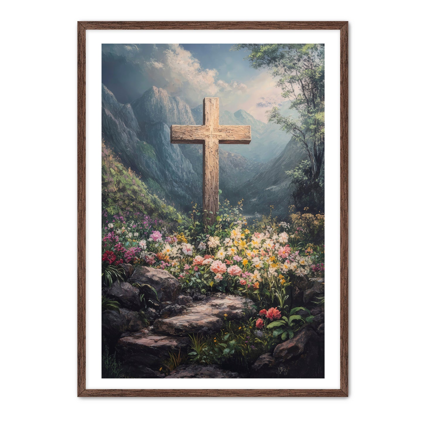 Cross in the Mountain Meadow