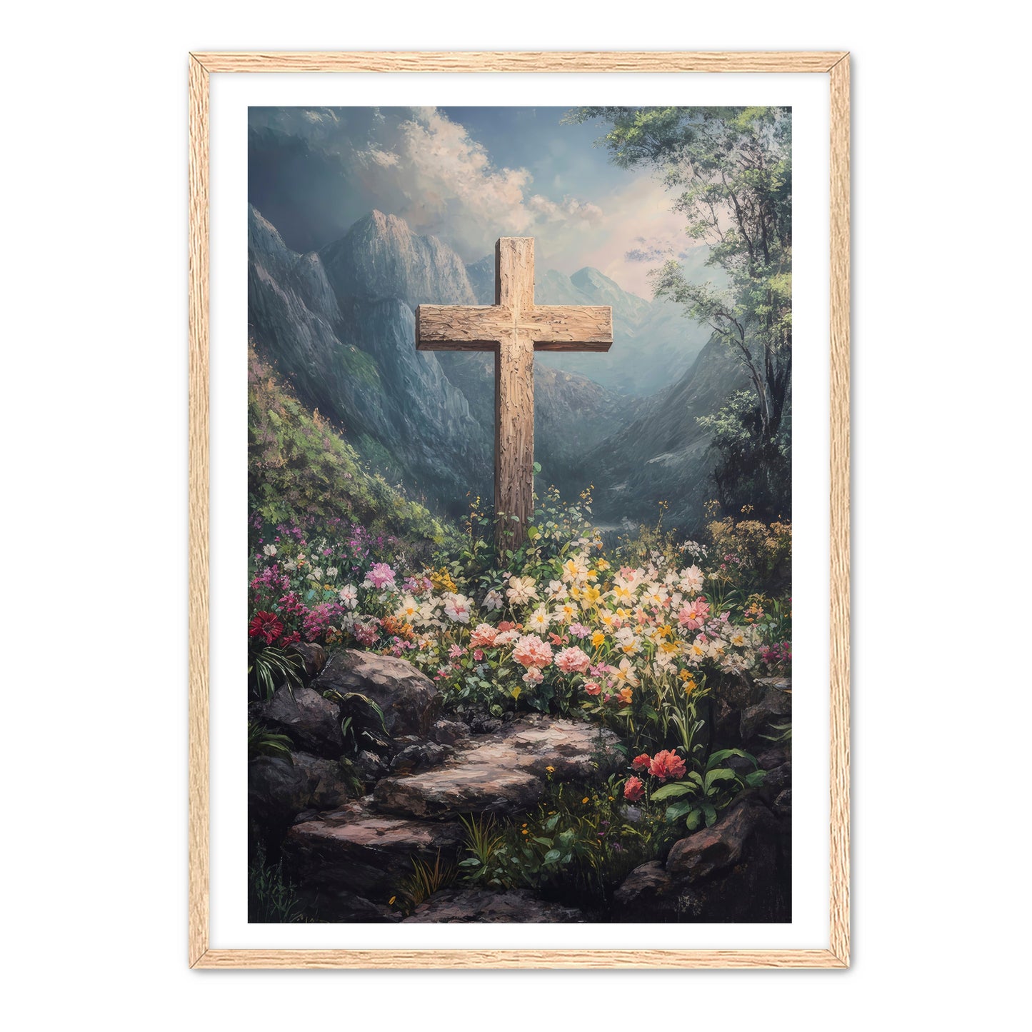 Cross in the Mountain Meadow