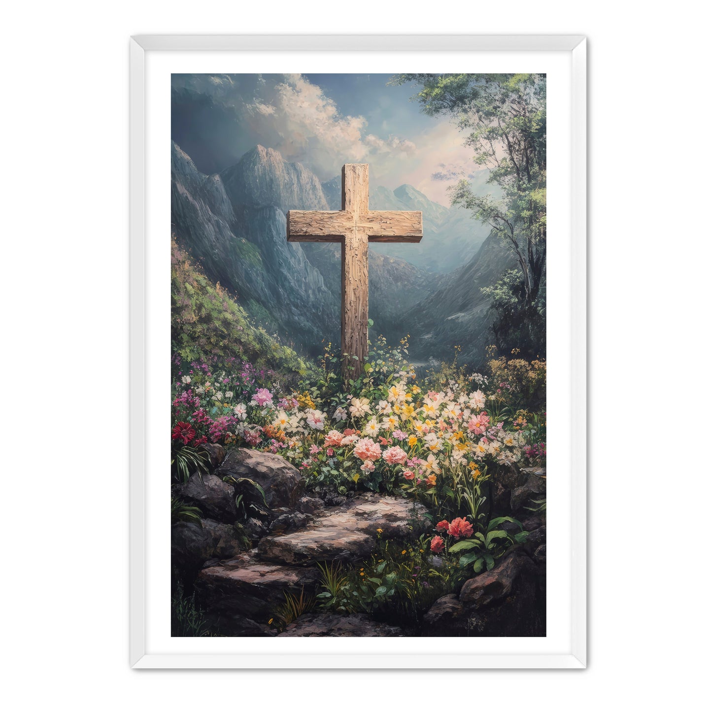 Cross in the Mountain Meadow