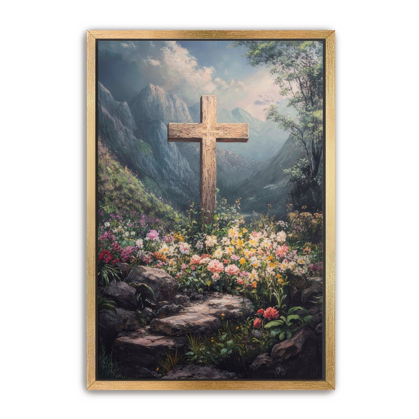 Cross in the Mountain Meadow