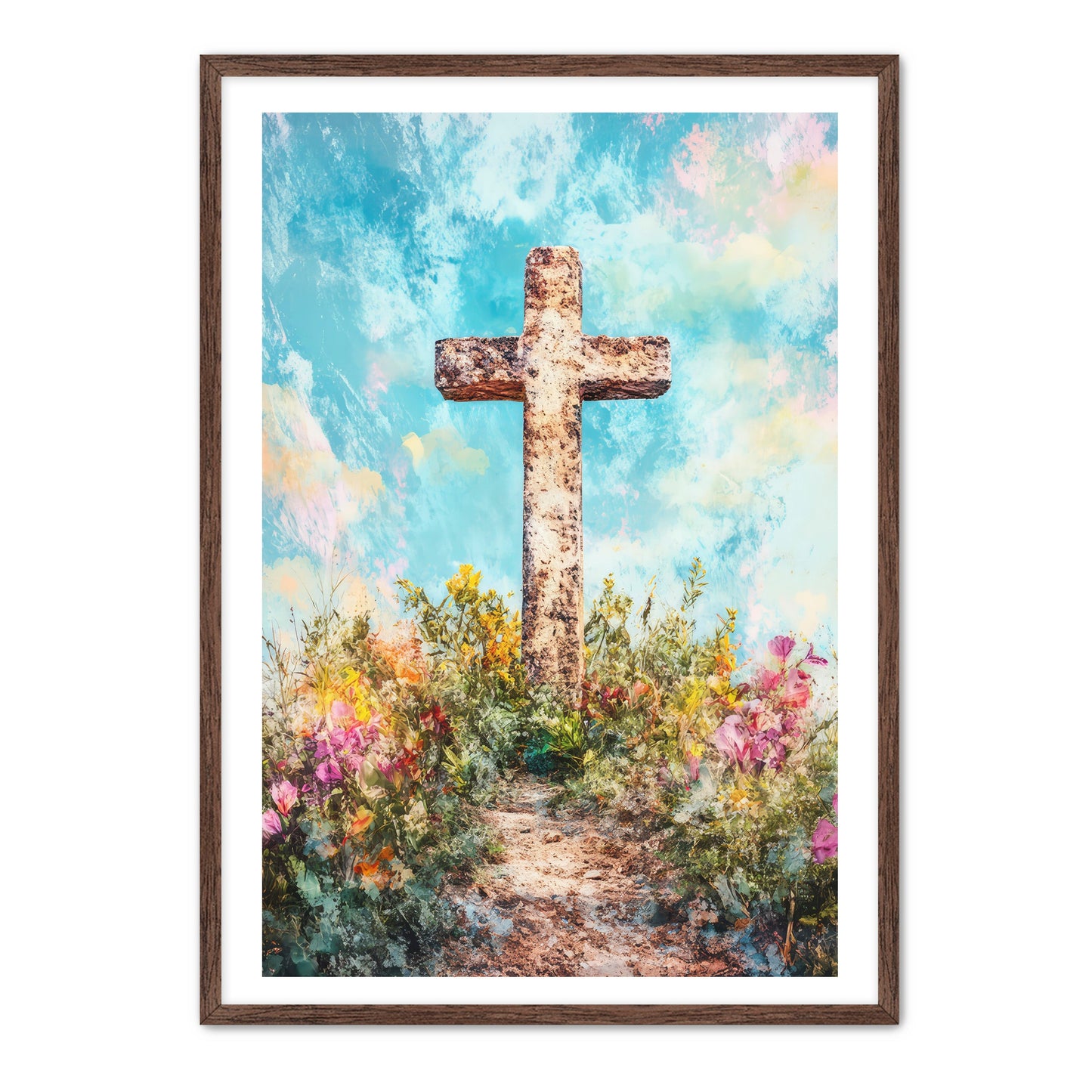Cross on Flower Hill