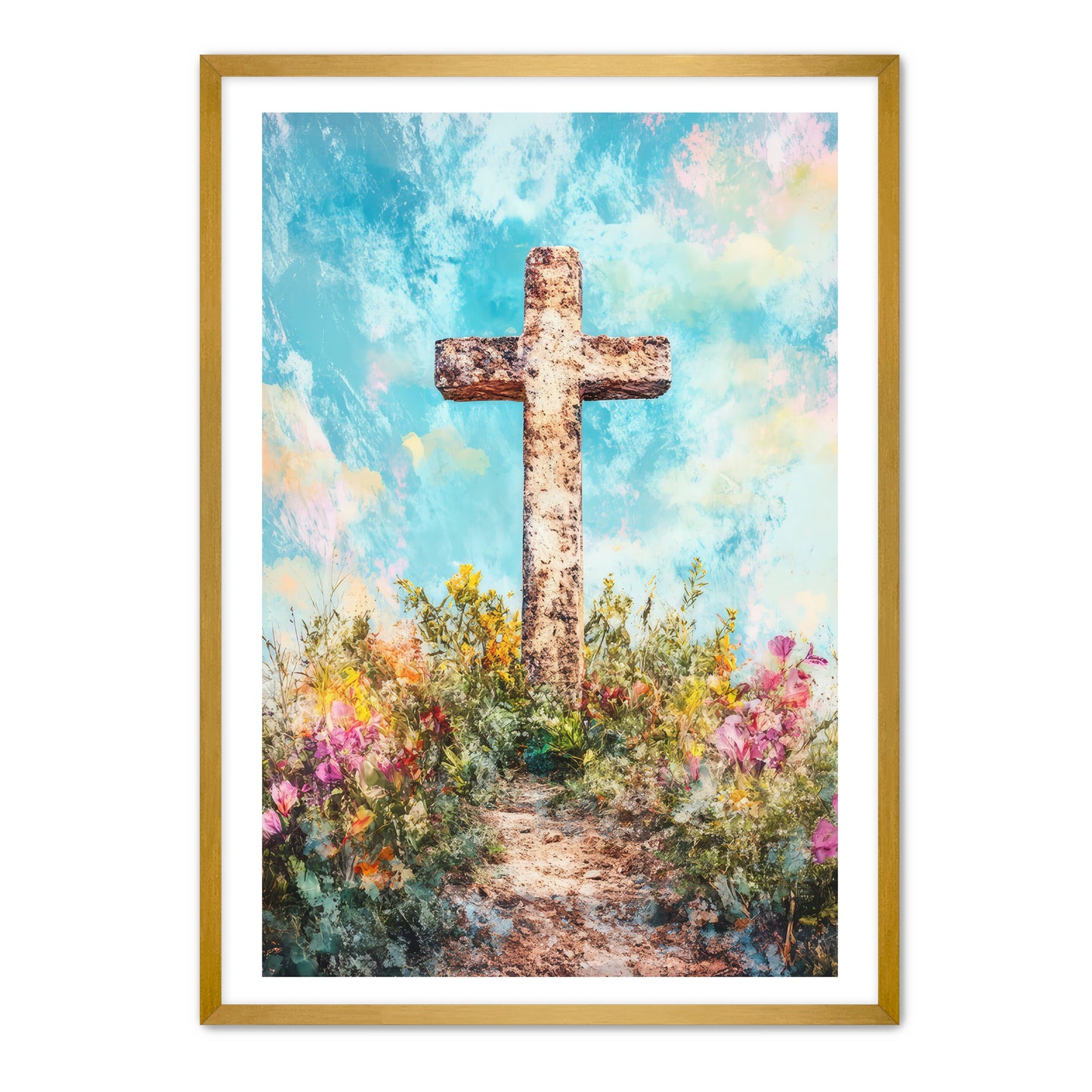 Cross on Flower Hill