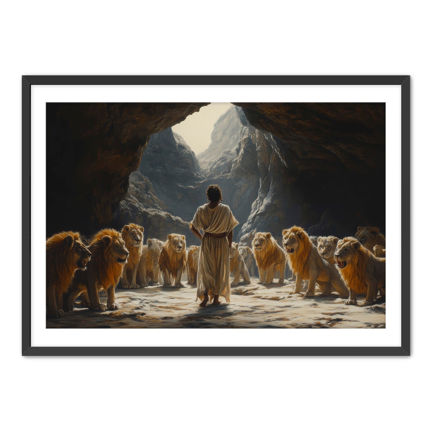Daniel in the Den with Lions