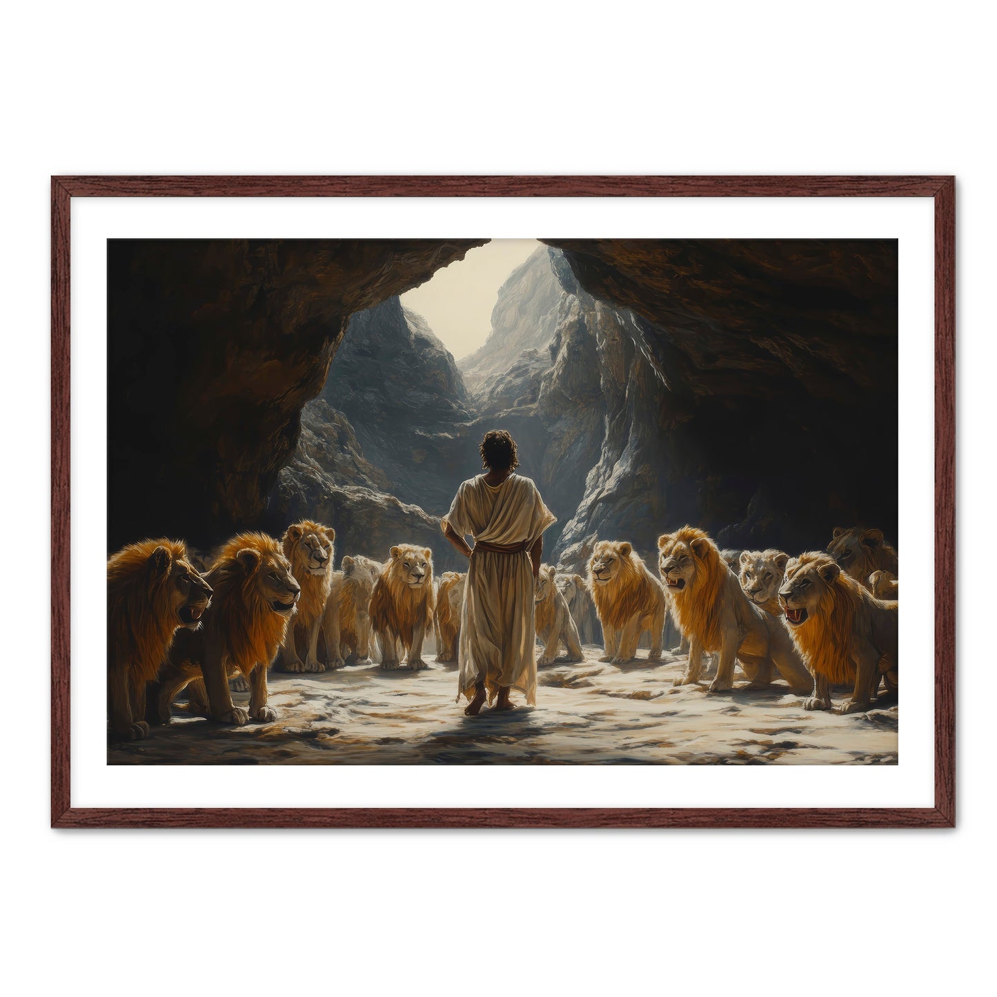 Daniel in the Den with Lions