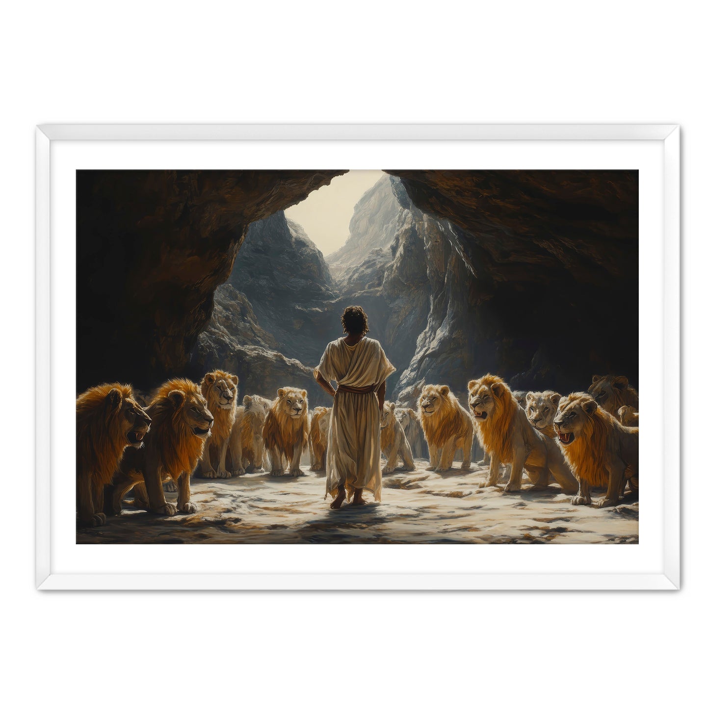 Daniel in the Den with Lions