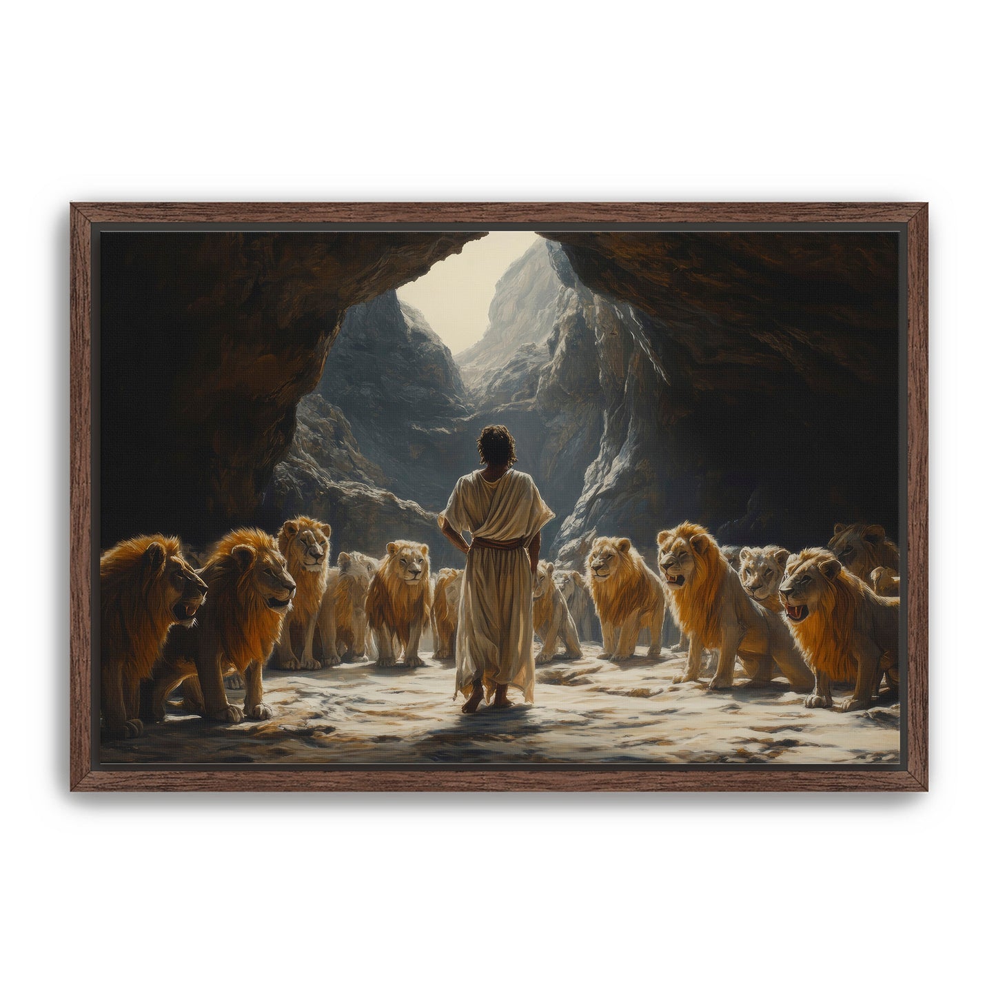 Daniel in the Den with Lions