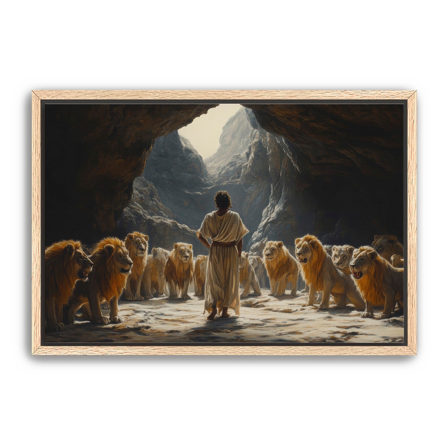 Daniel in the Den with Lions
