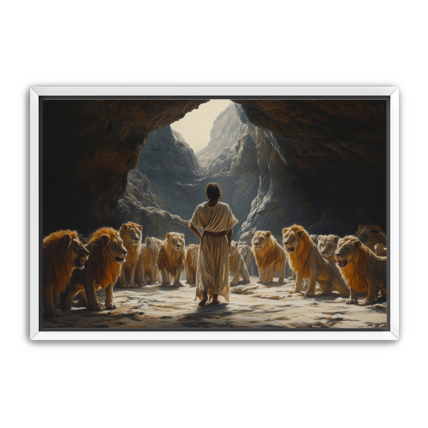 Daniel in the Den with Lions