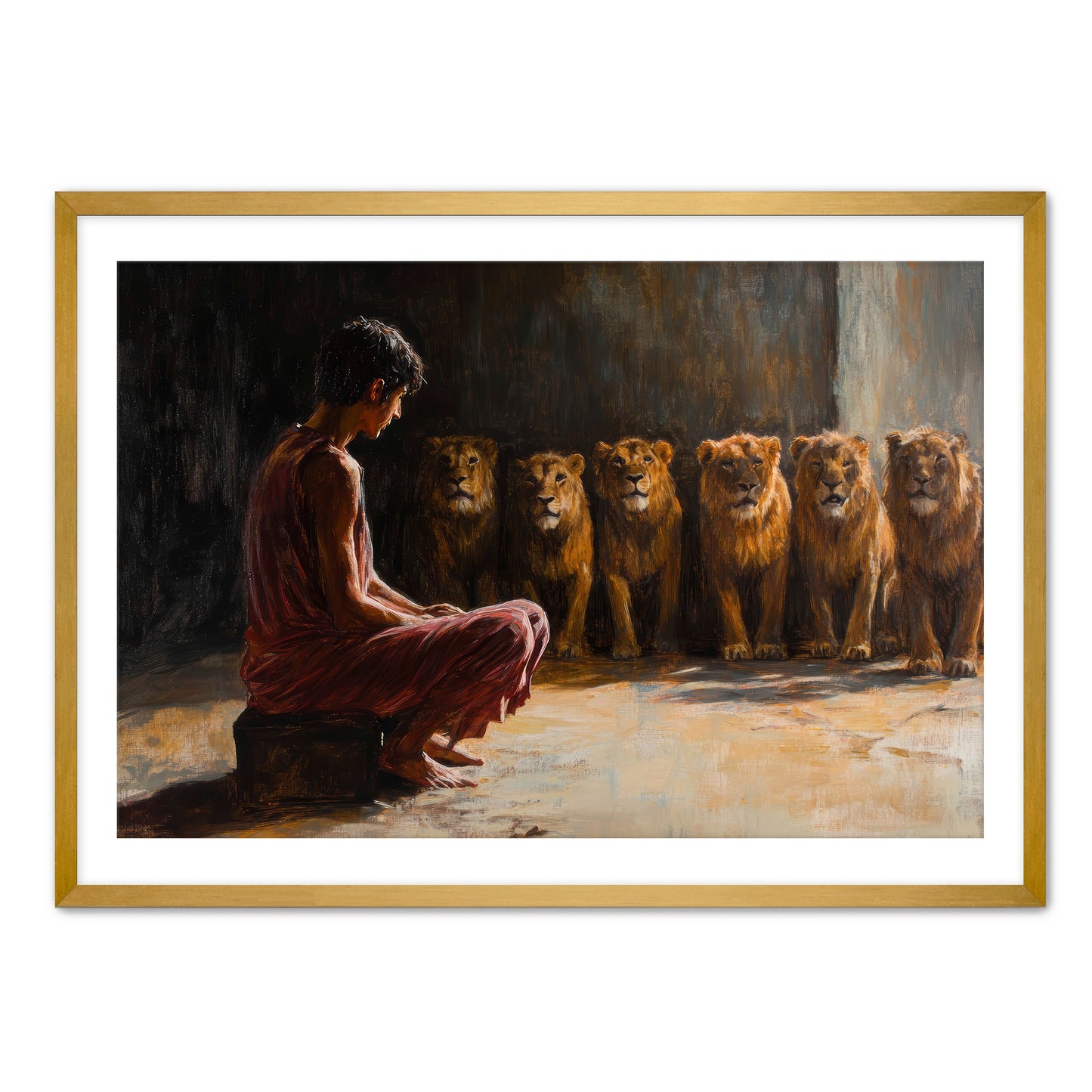 Daniel near Lions