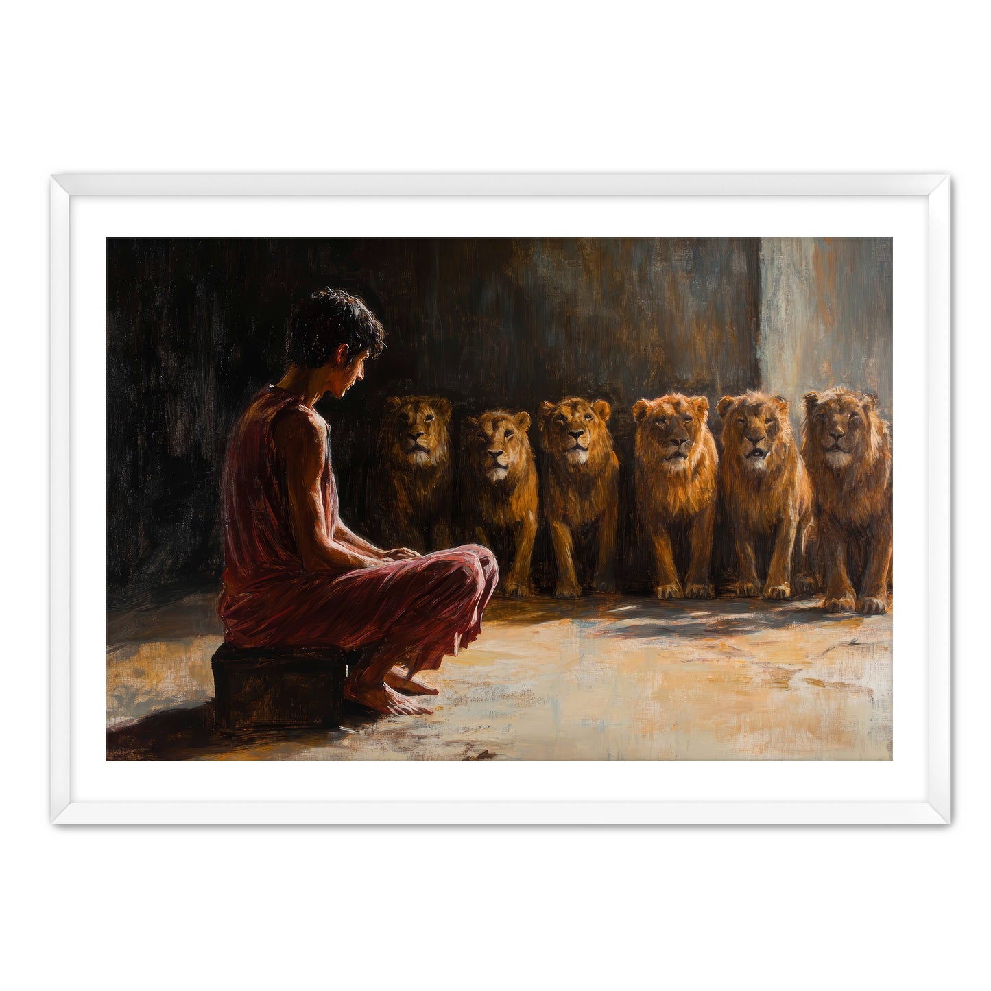 Daniel near Lions
