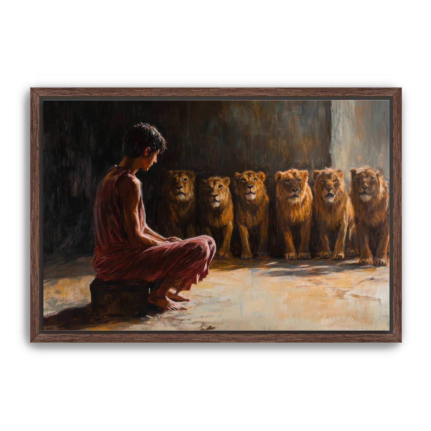 Daniel near Lions