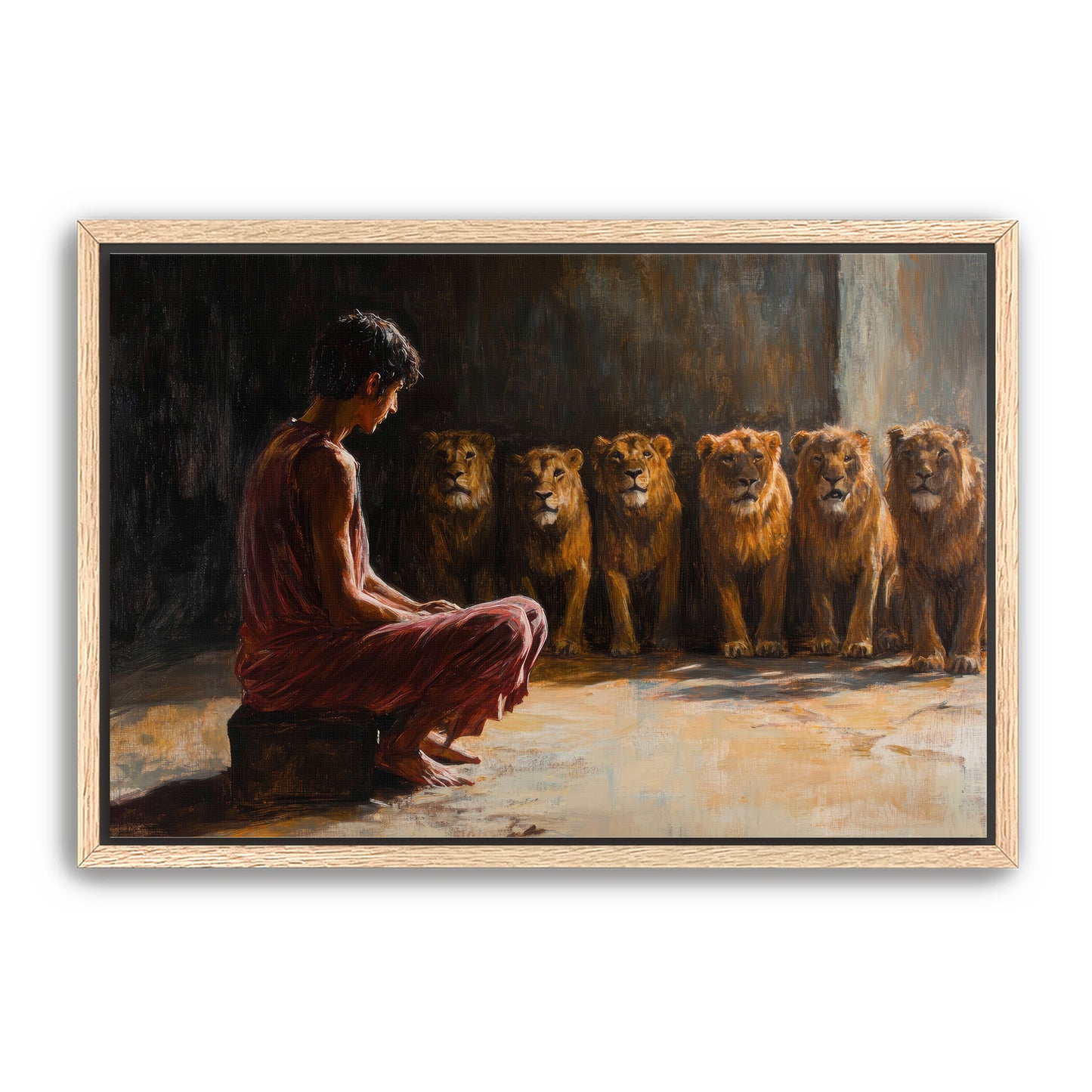 Daniel near Lions