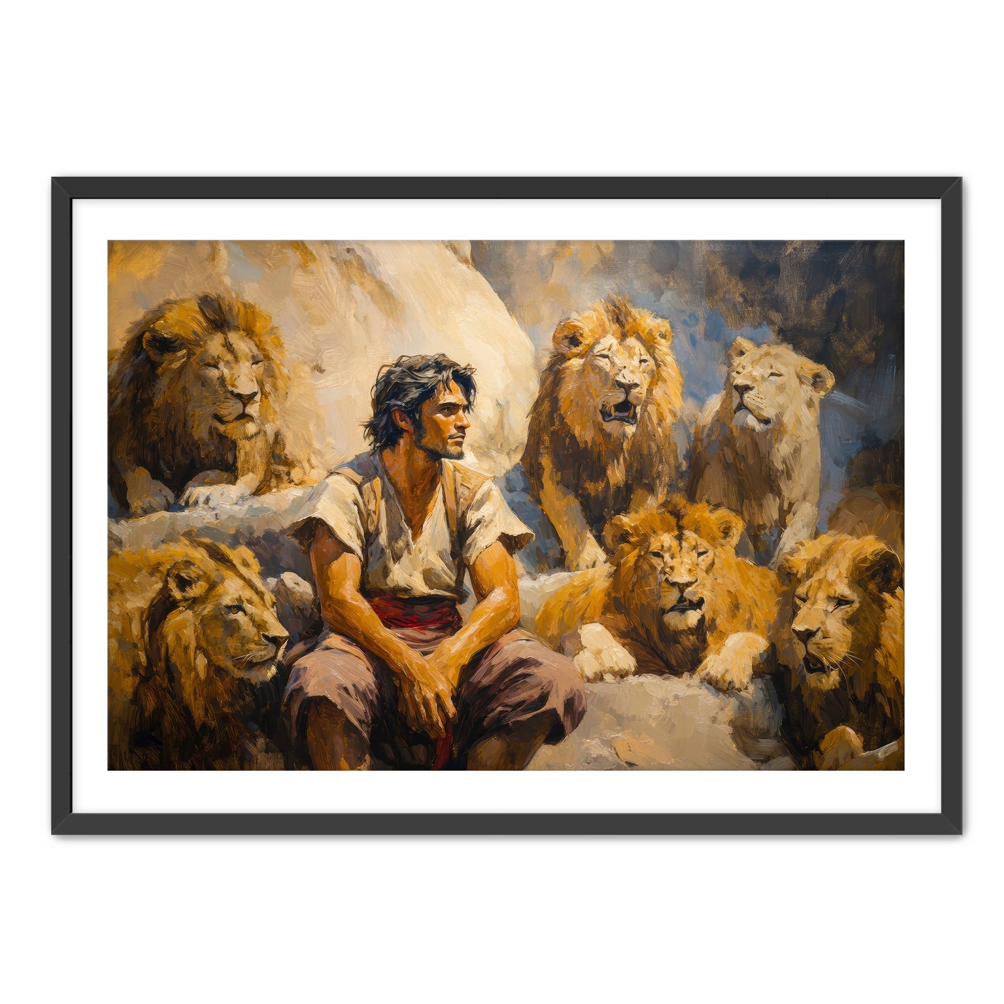 Daniel with Lions