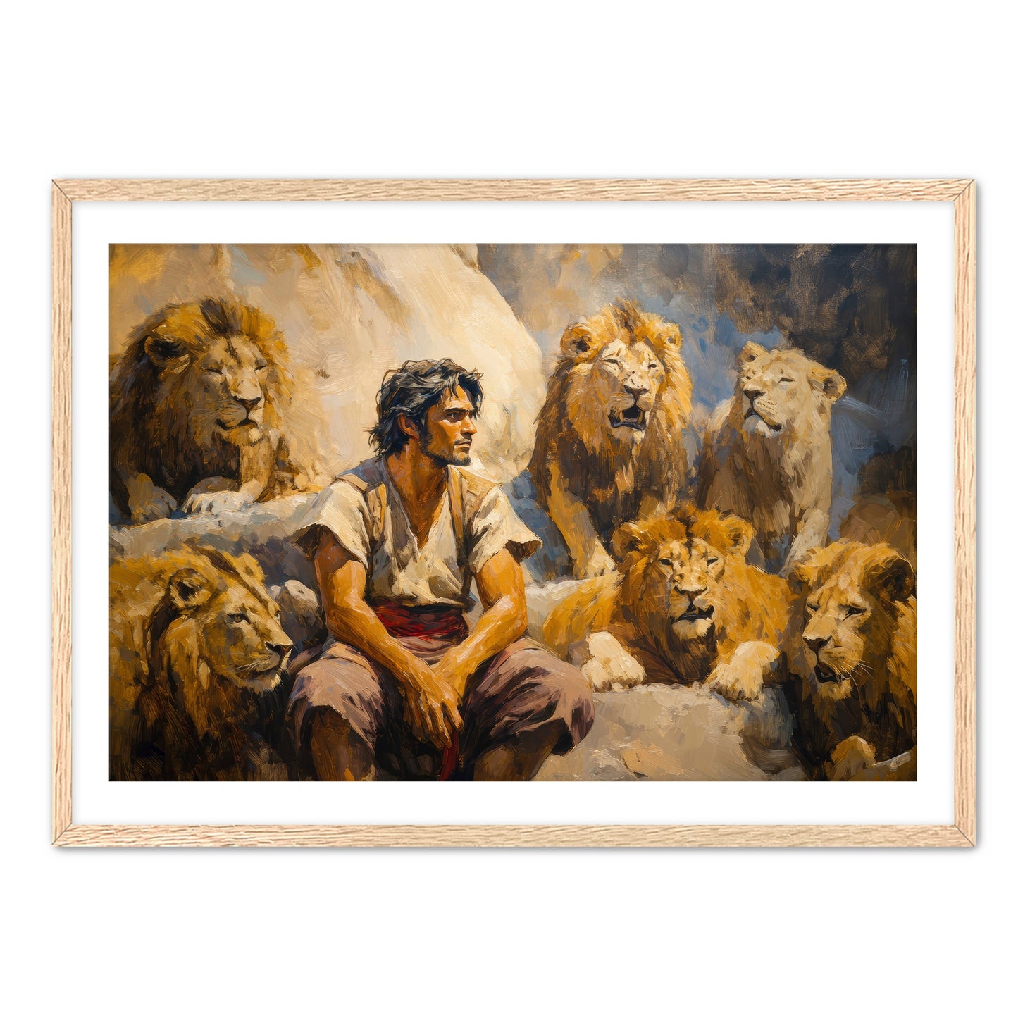 Daniel with Lions