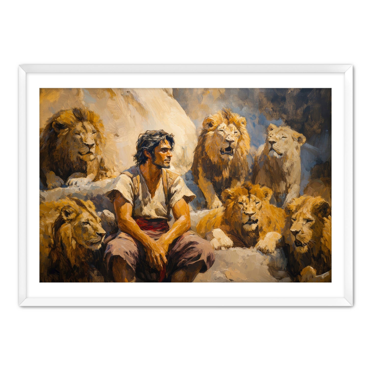 Daniel with Lions