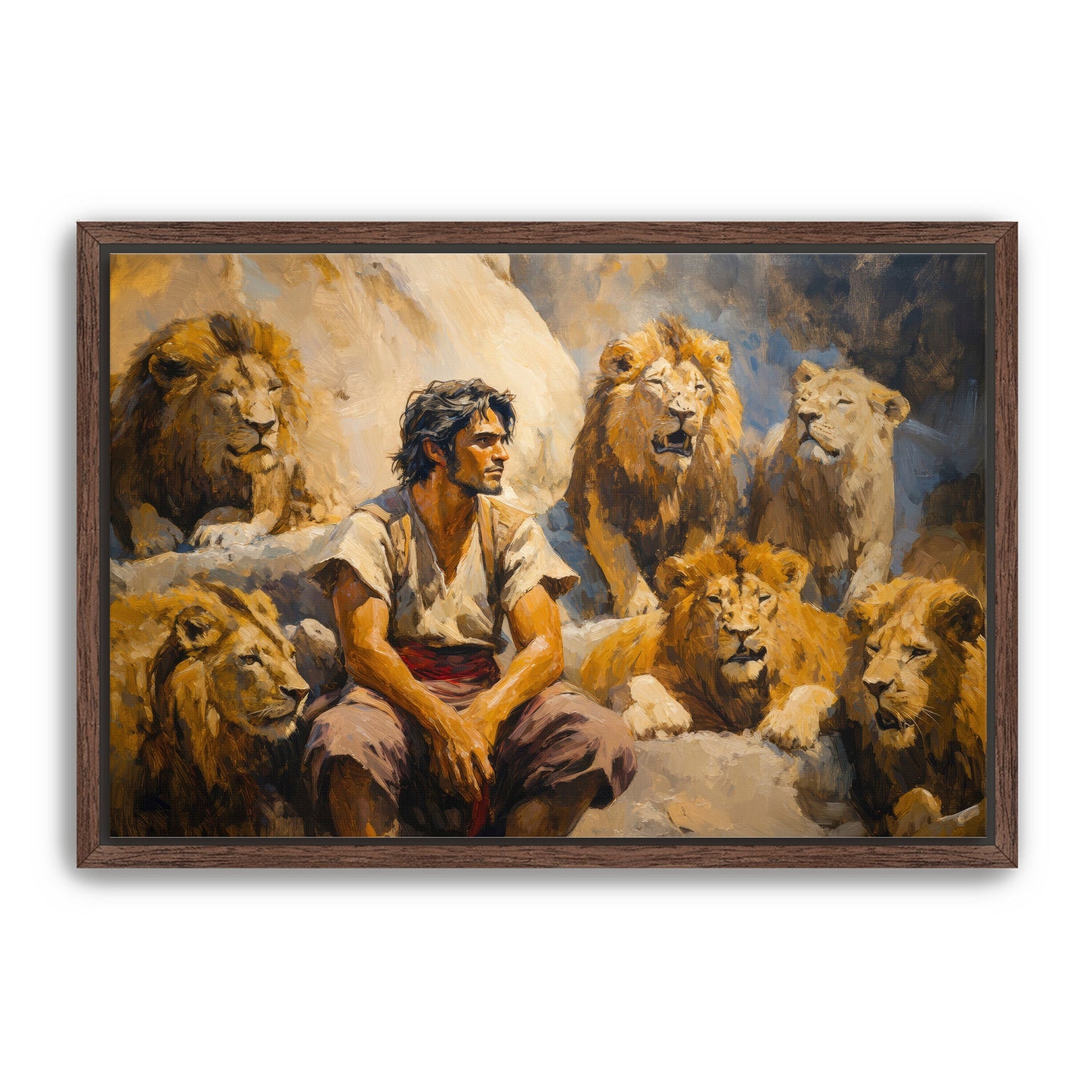 Daniel with Lions