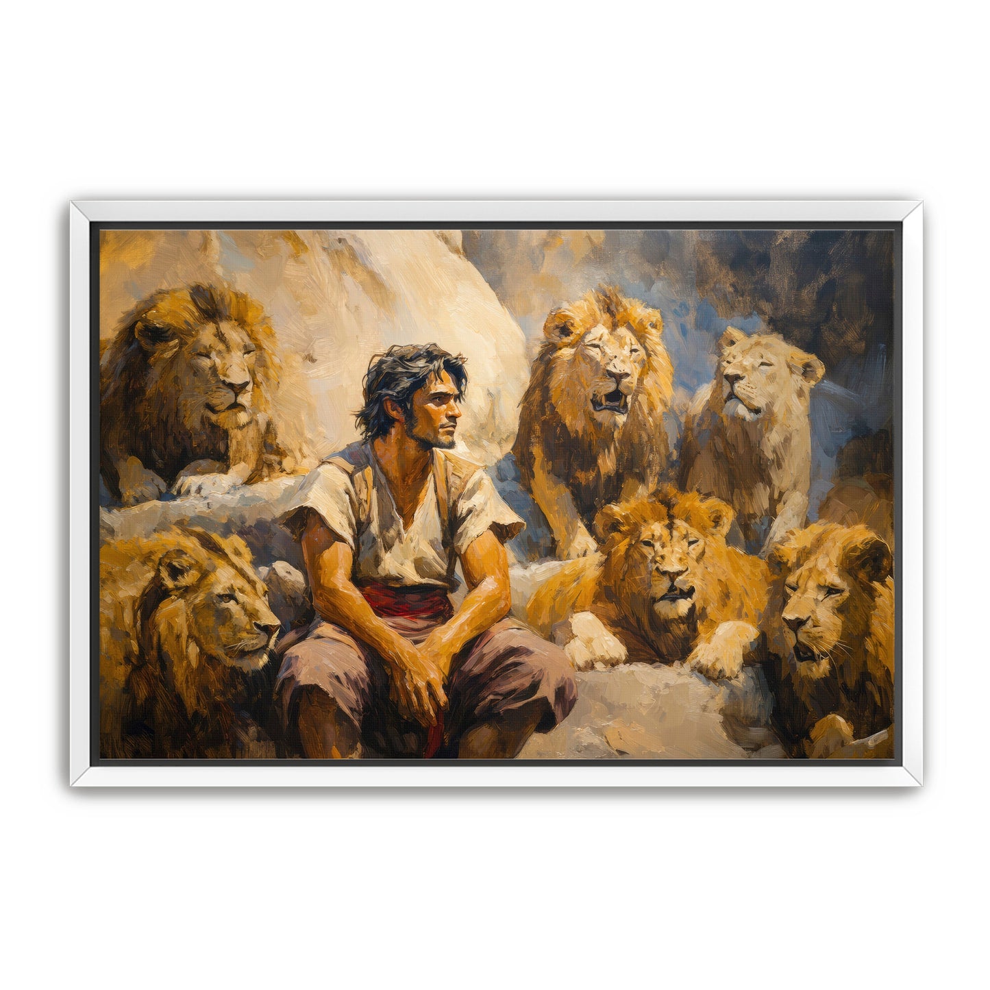Daniel with Lions