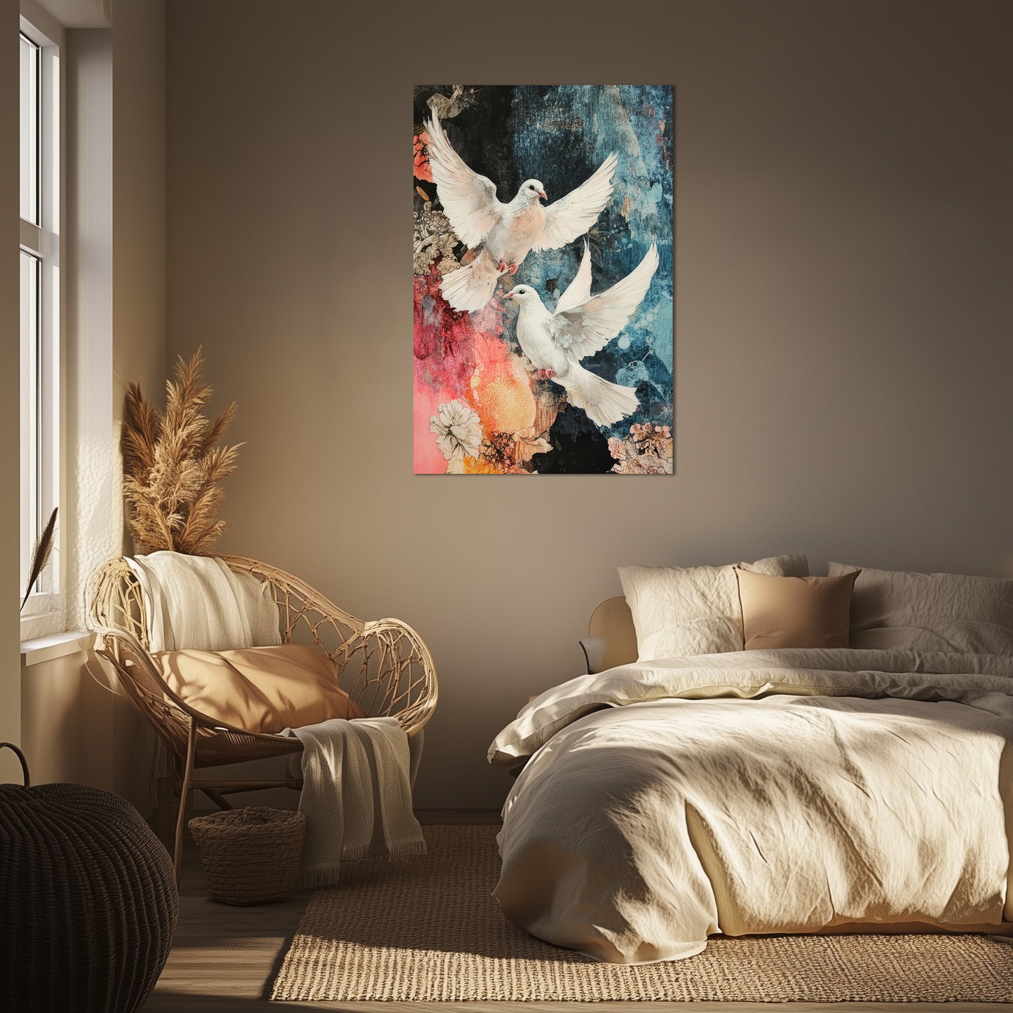Dove Pair Print