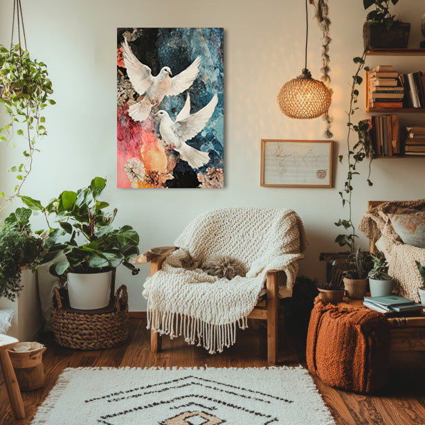 Dove Pair Print