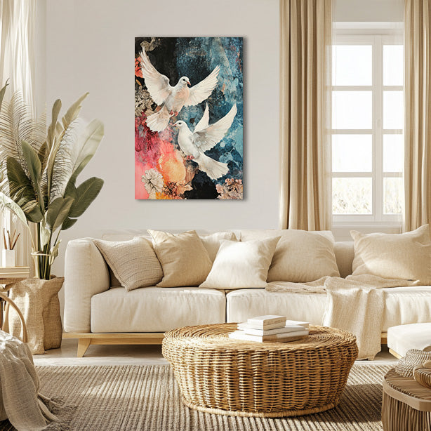 Dove Pair Print