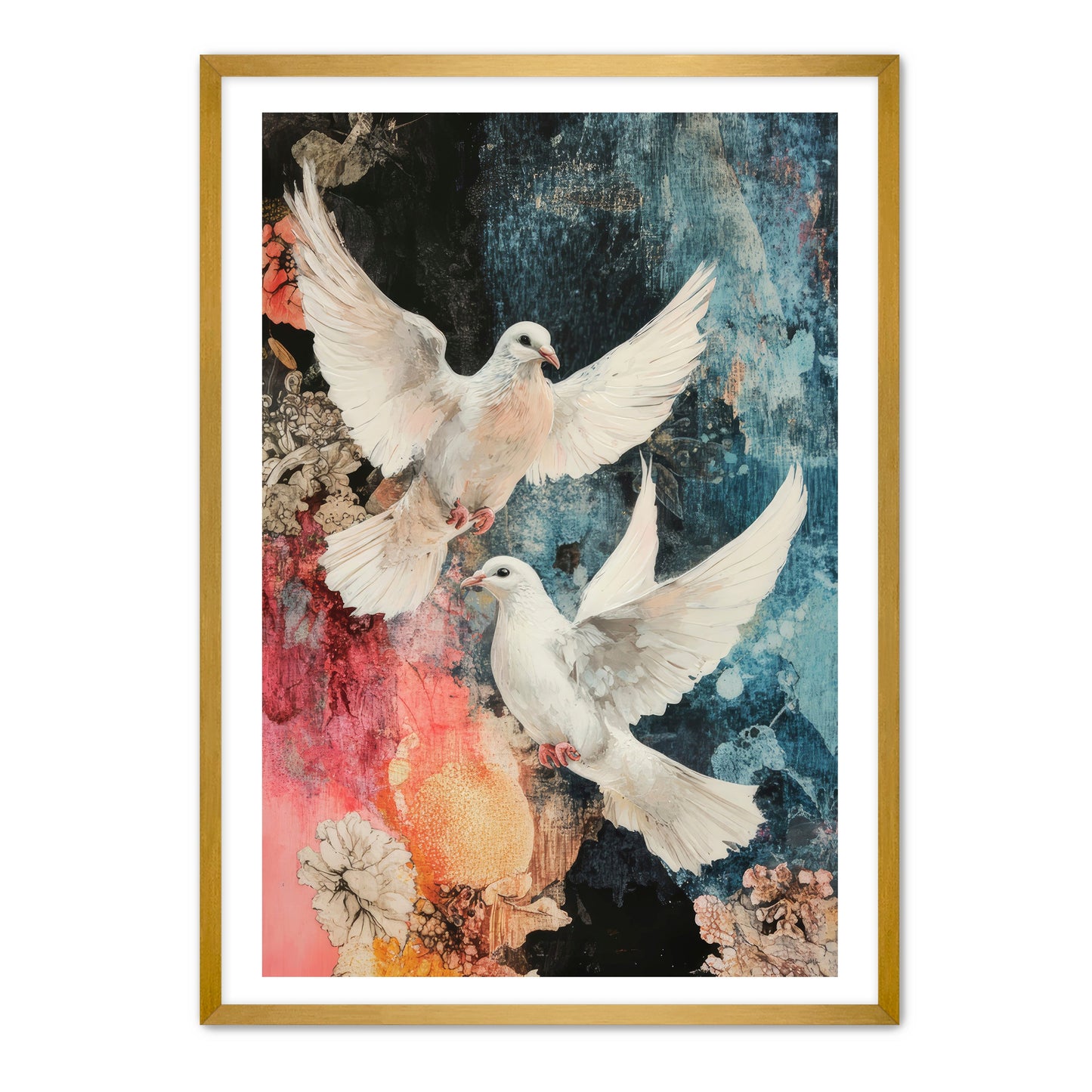 Dove Pair Print