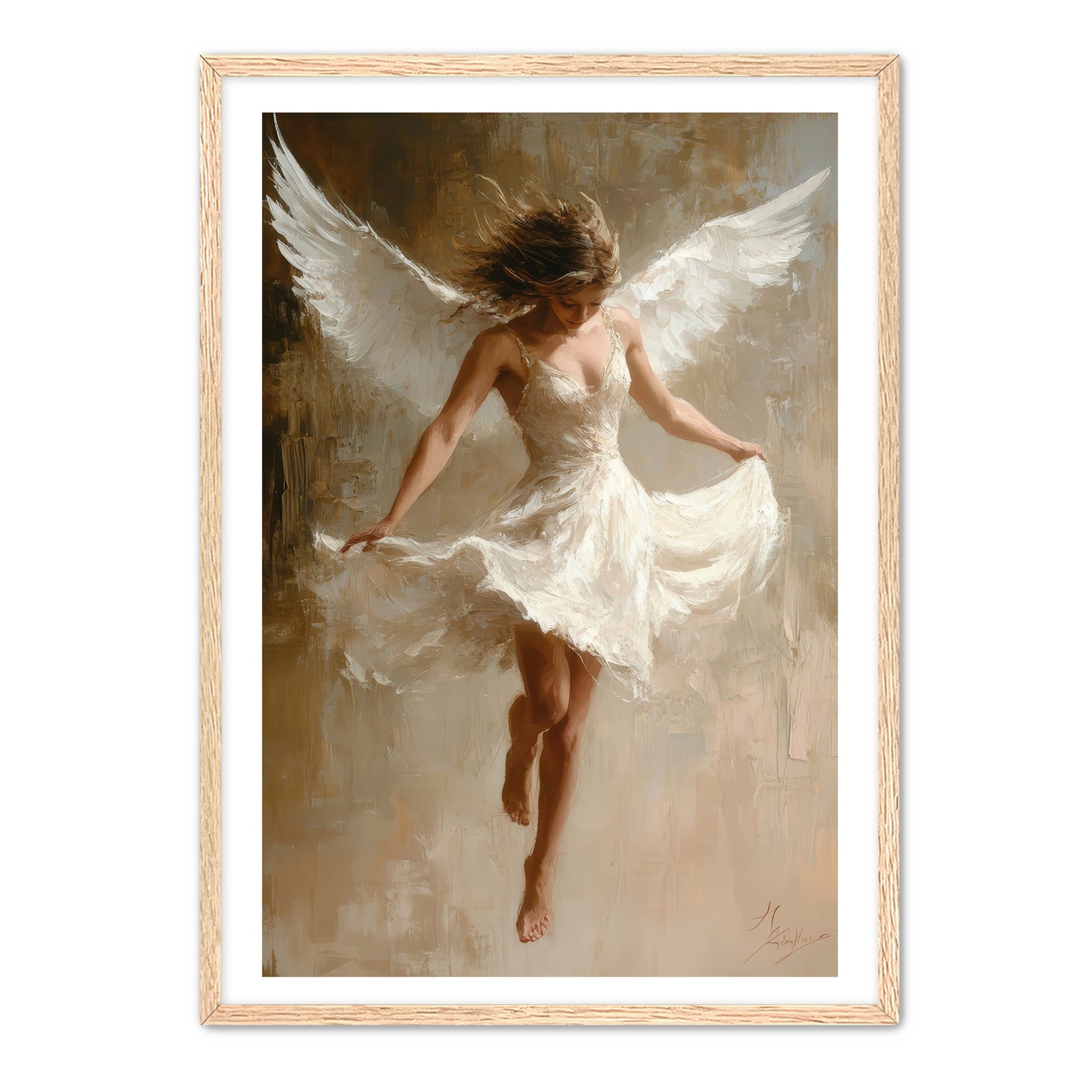 Elegant Angel Painting