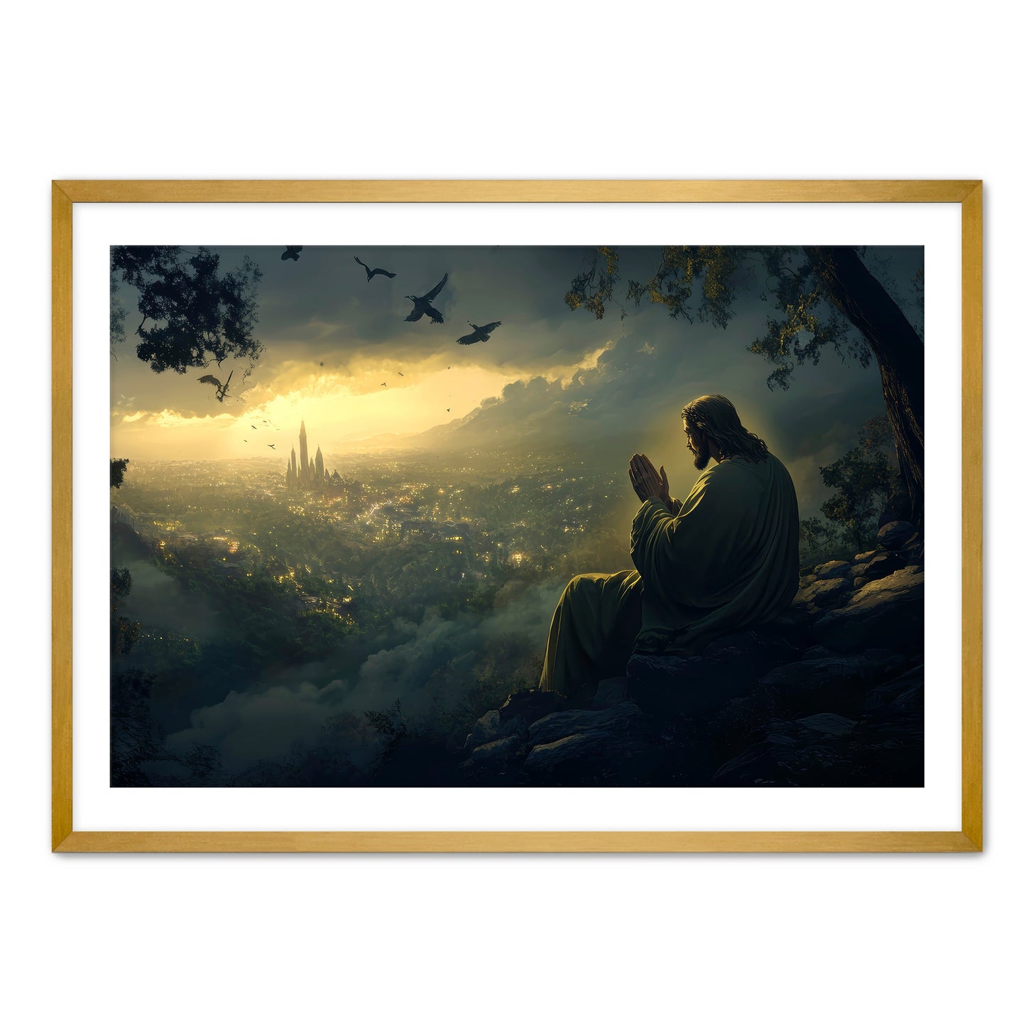 Jesus Praying for Lost Souls