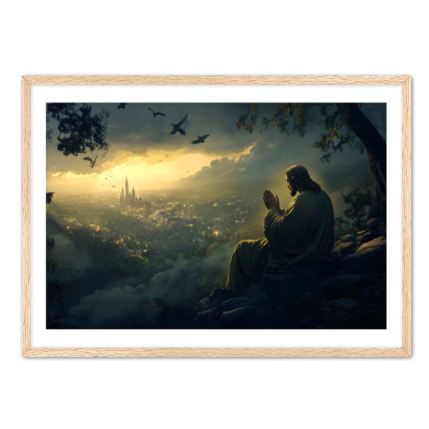 Jesus Praying for Lost Souls
