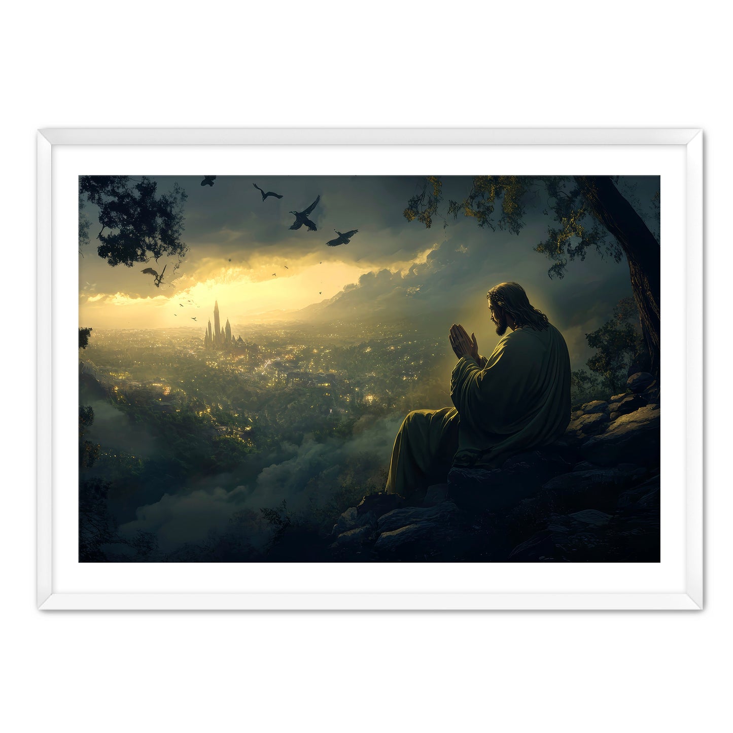 Jesus Praying for Lost Souls